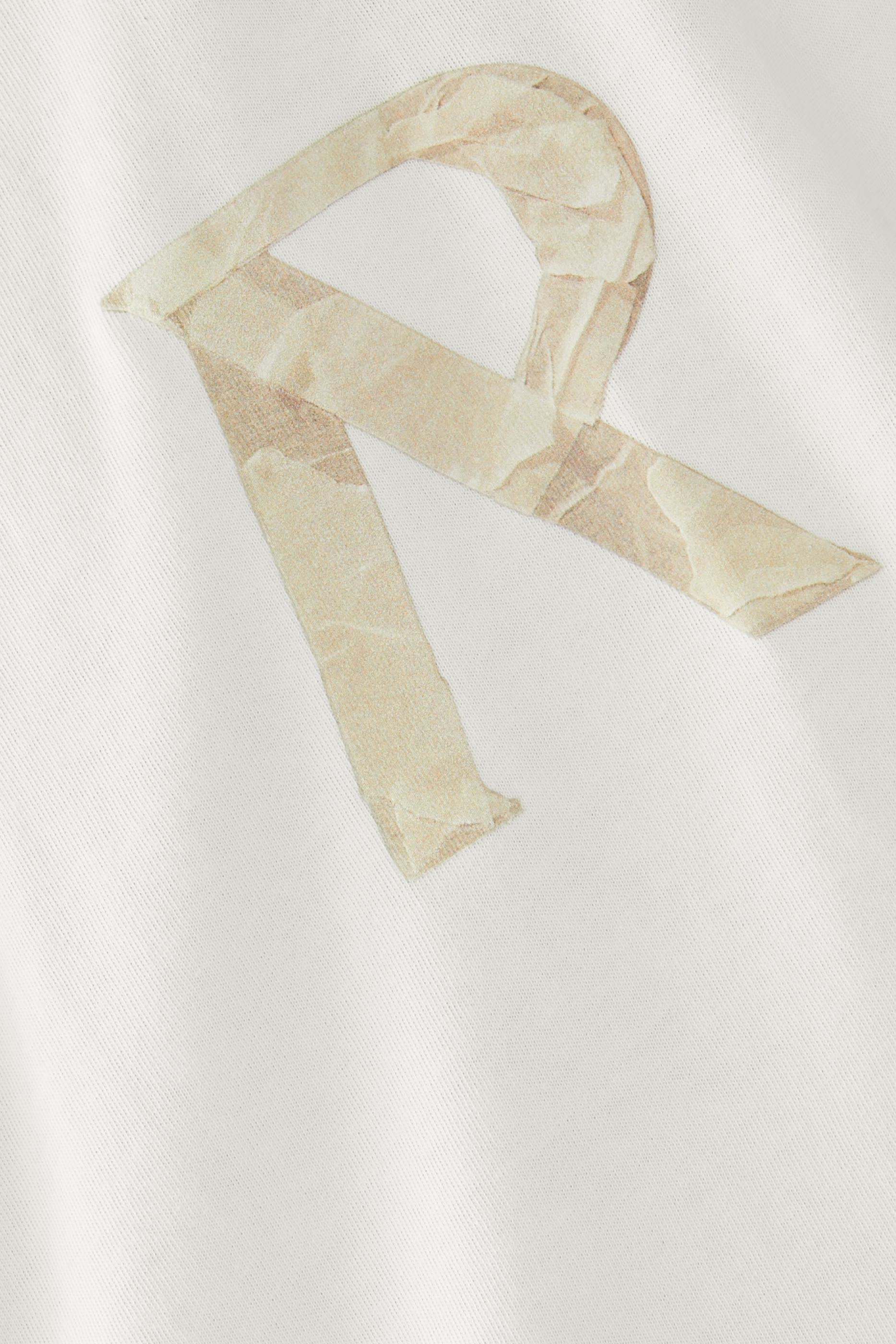 Masking Tape Initial T-Shirt