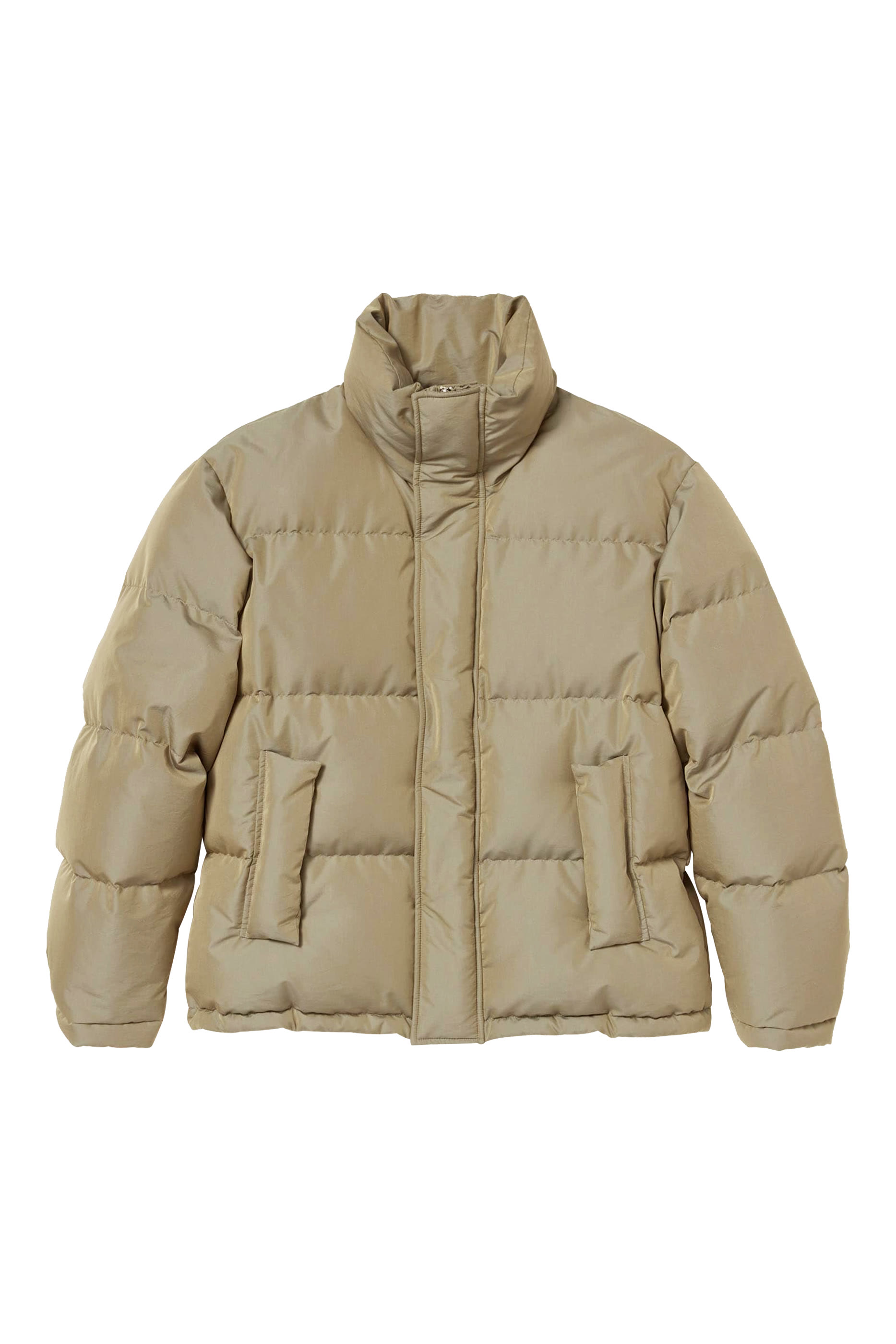 Finx Polyester Chambray Down Coat