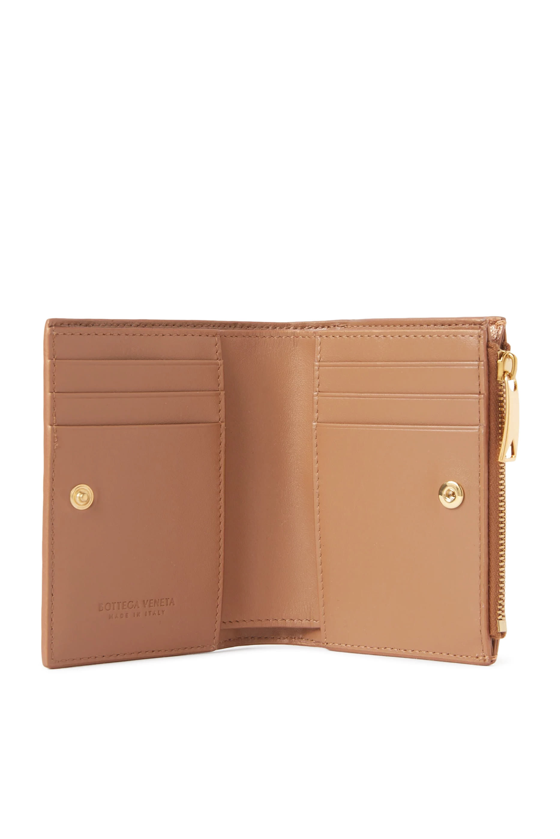 Intrecciato Small Bi-Fold Wallet 