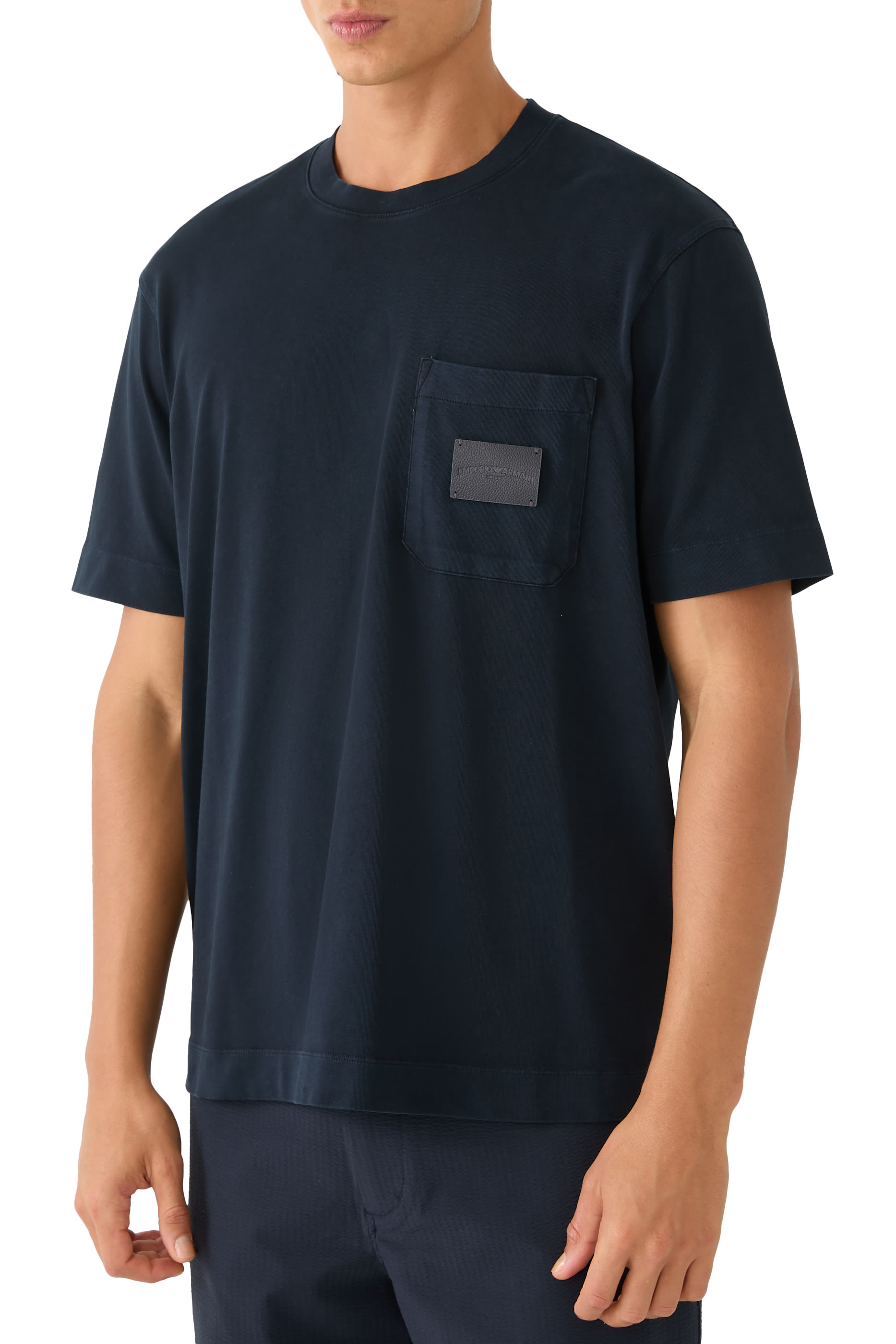 Logo Patch Short-Sleeves T-Shirt 