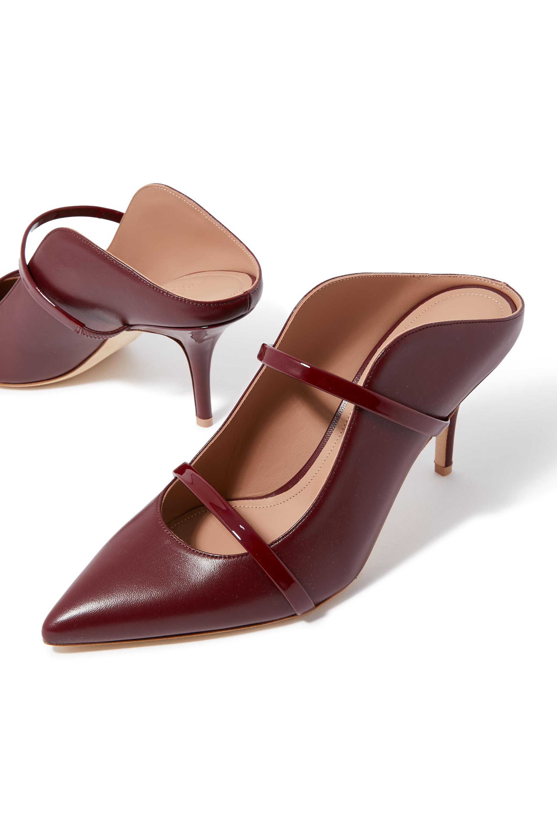 Maureen 70 Leather Mules