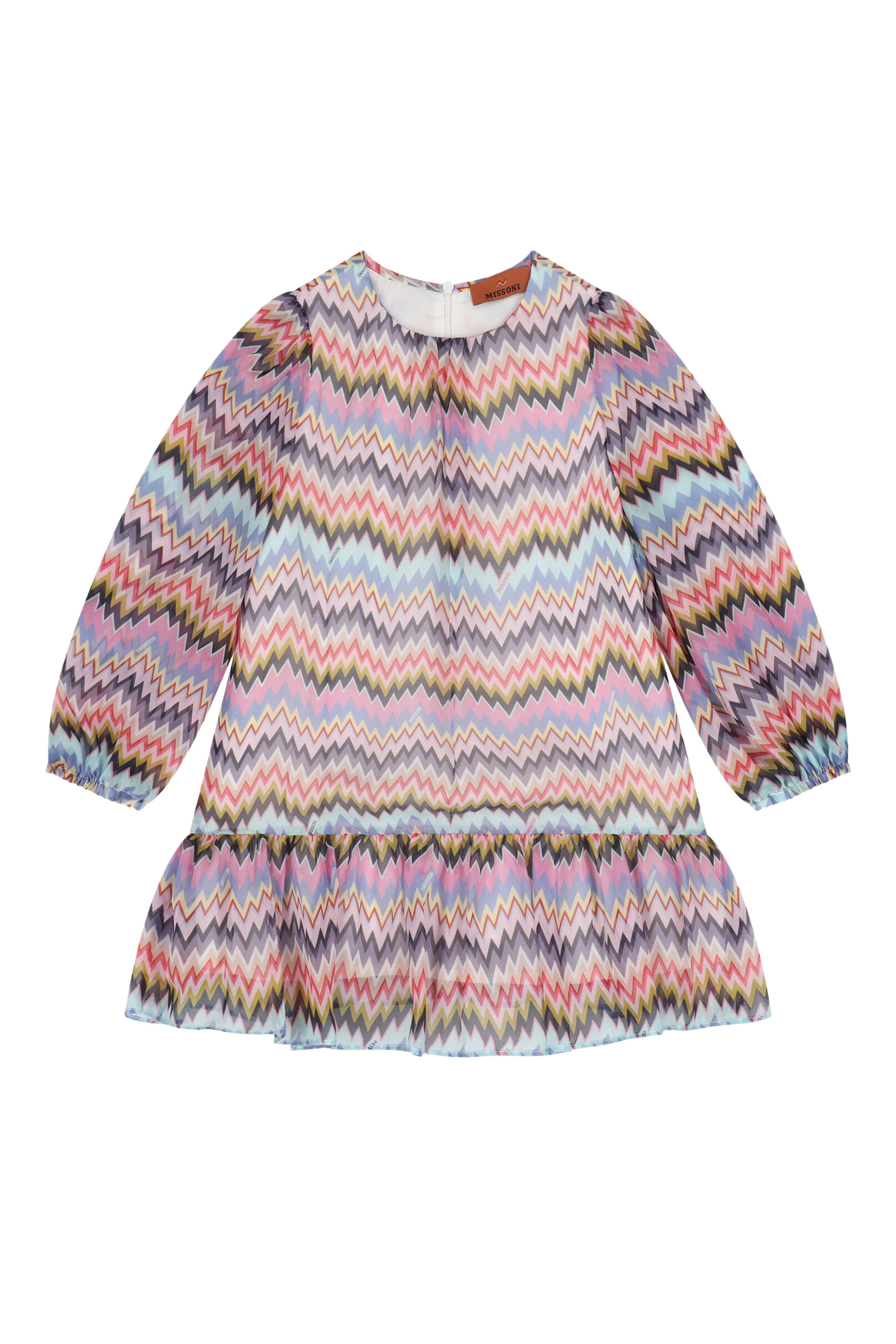 Kids Zigzag Mini Dress 