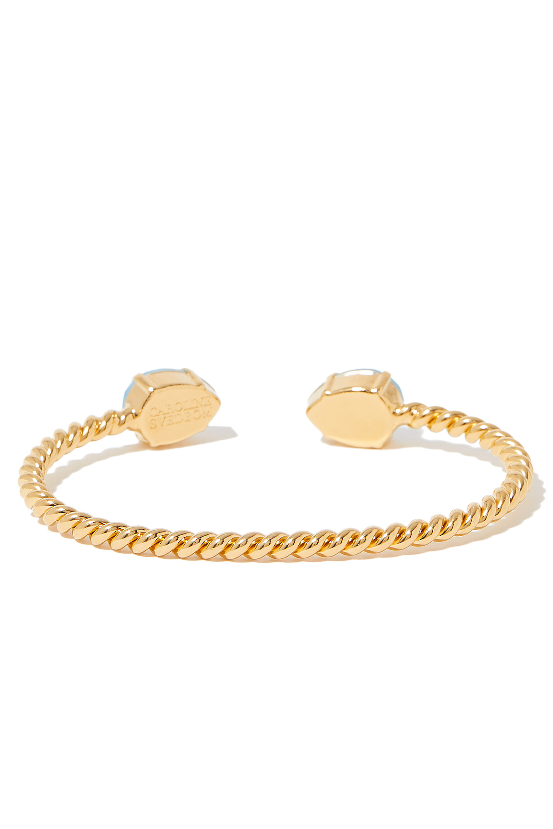 Mini Drop Bracelet, 18k Gold Plating & Crystals