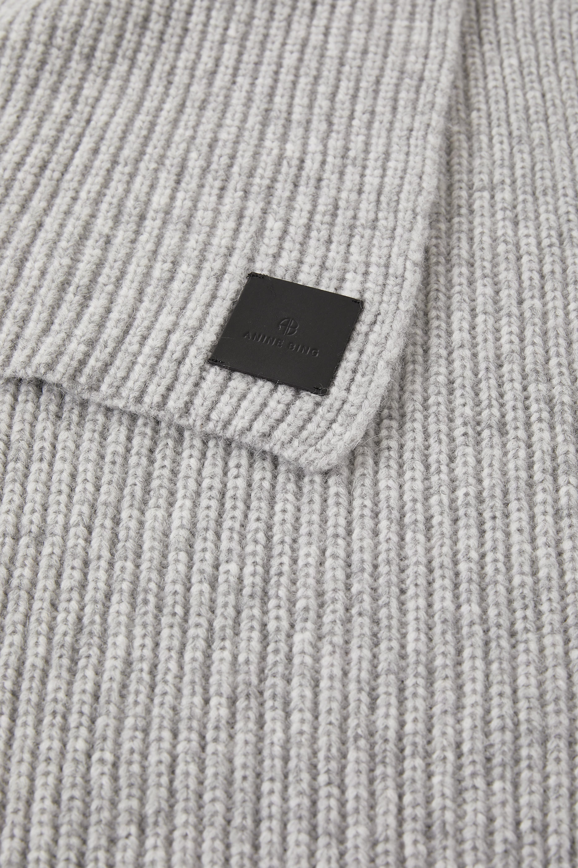 Hannah Logo-Patch Scarf