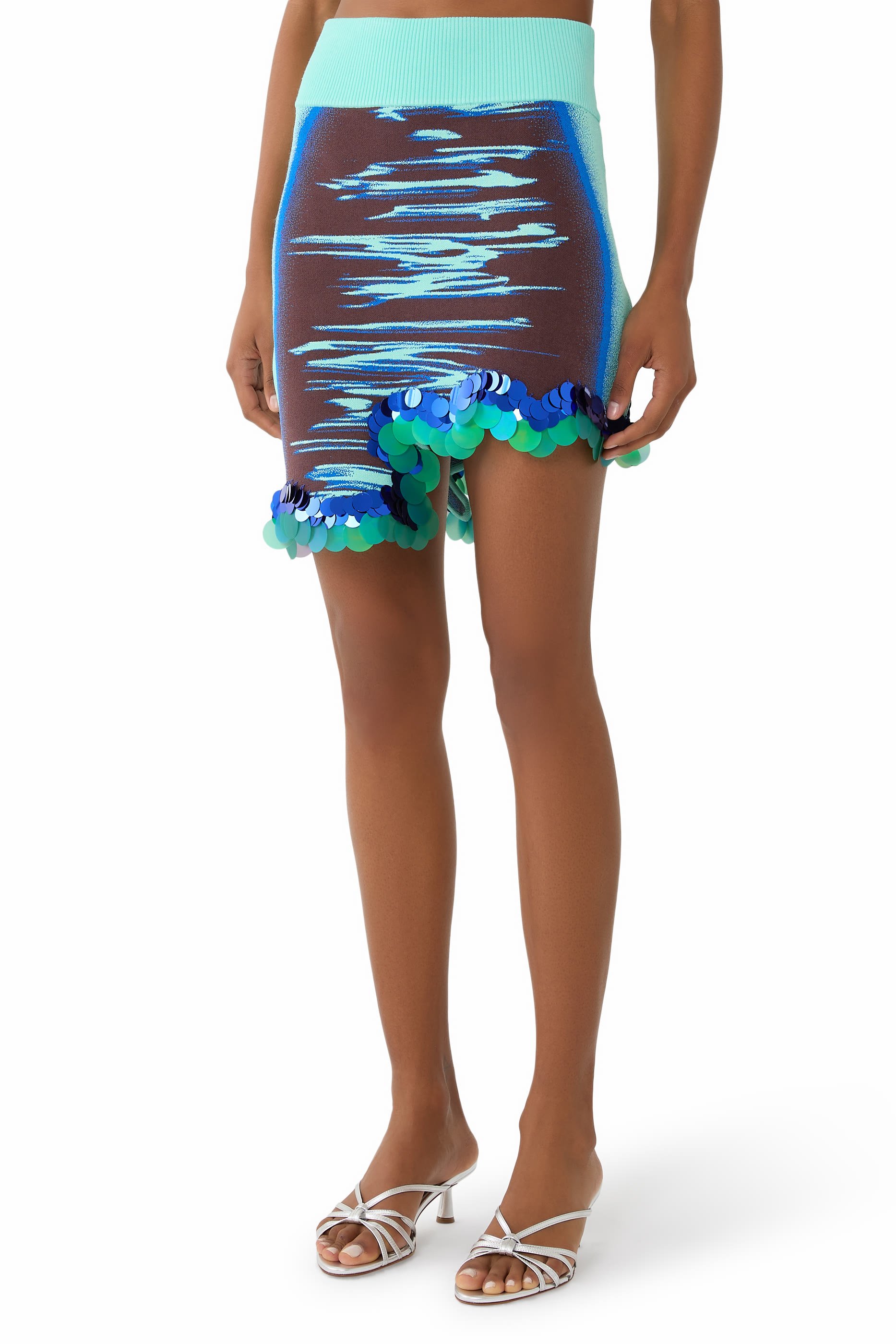 Casey Wavy Mini Skirt 