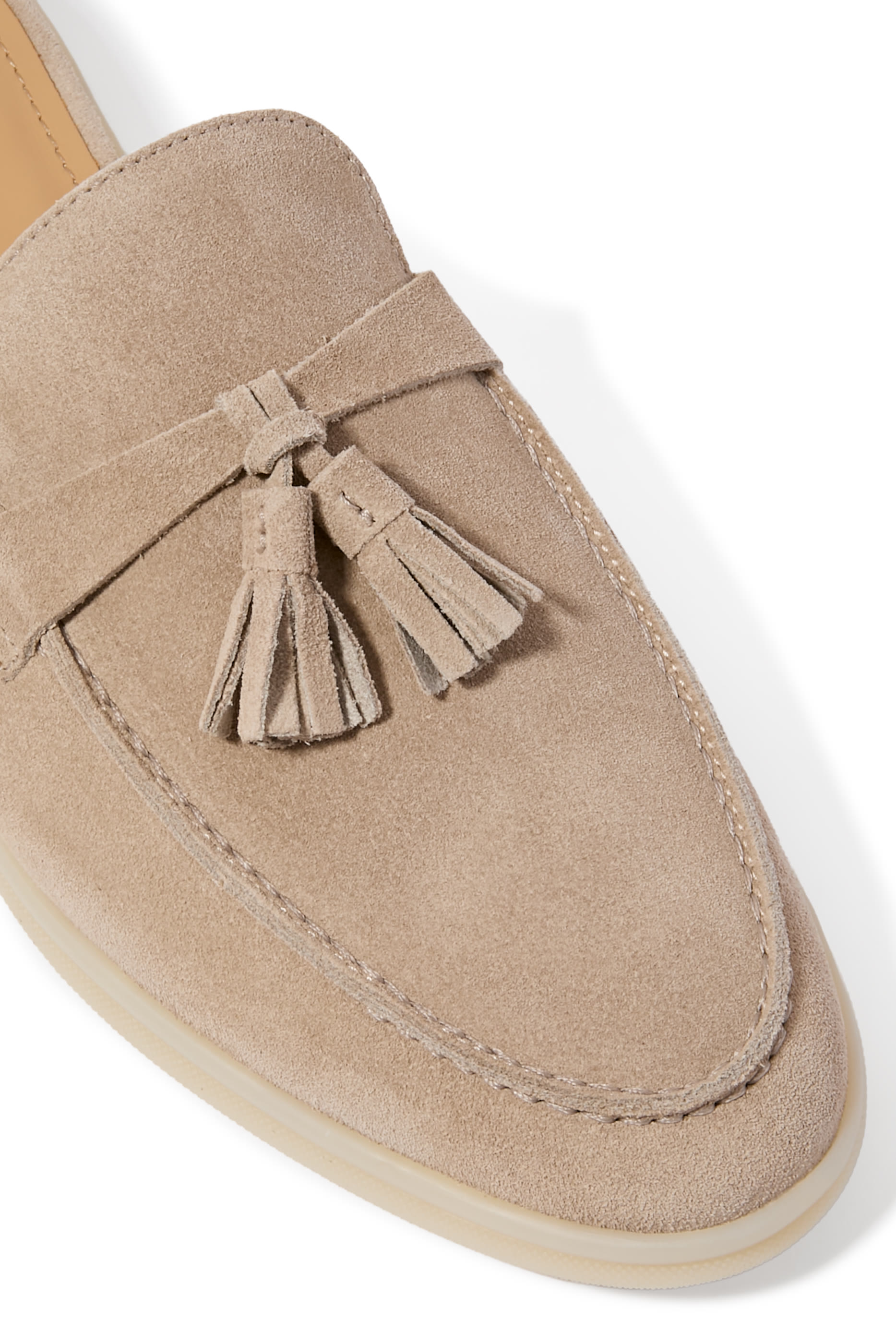 Lucrezia Sand Scamosciata Loafers