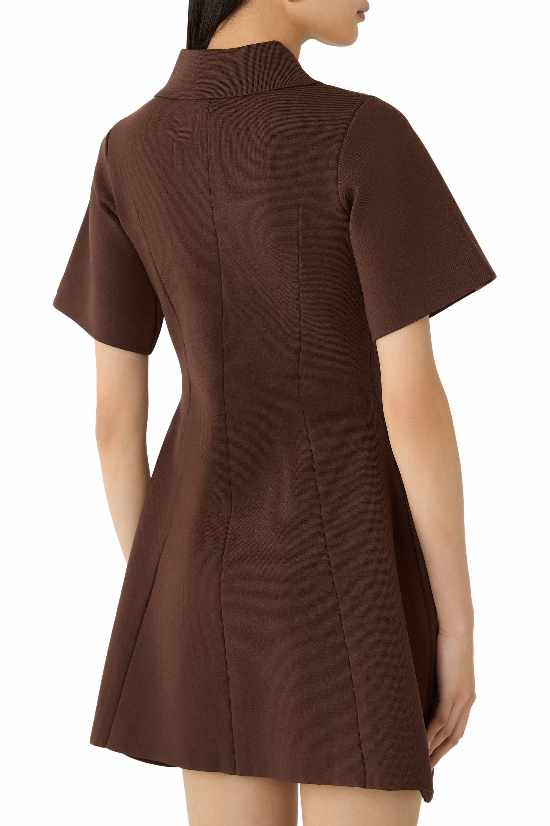 Sorrel Knit Shirt Dress