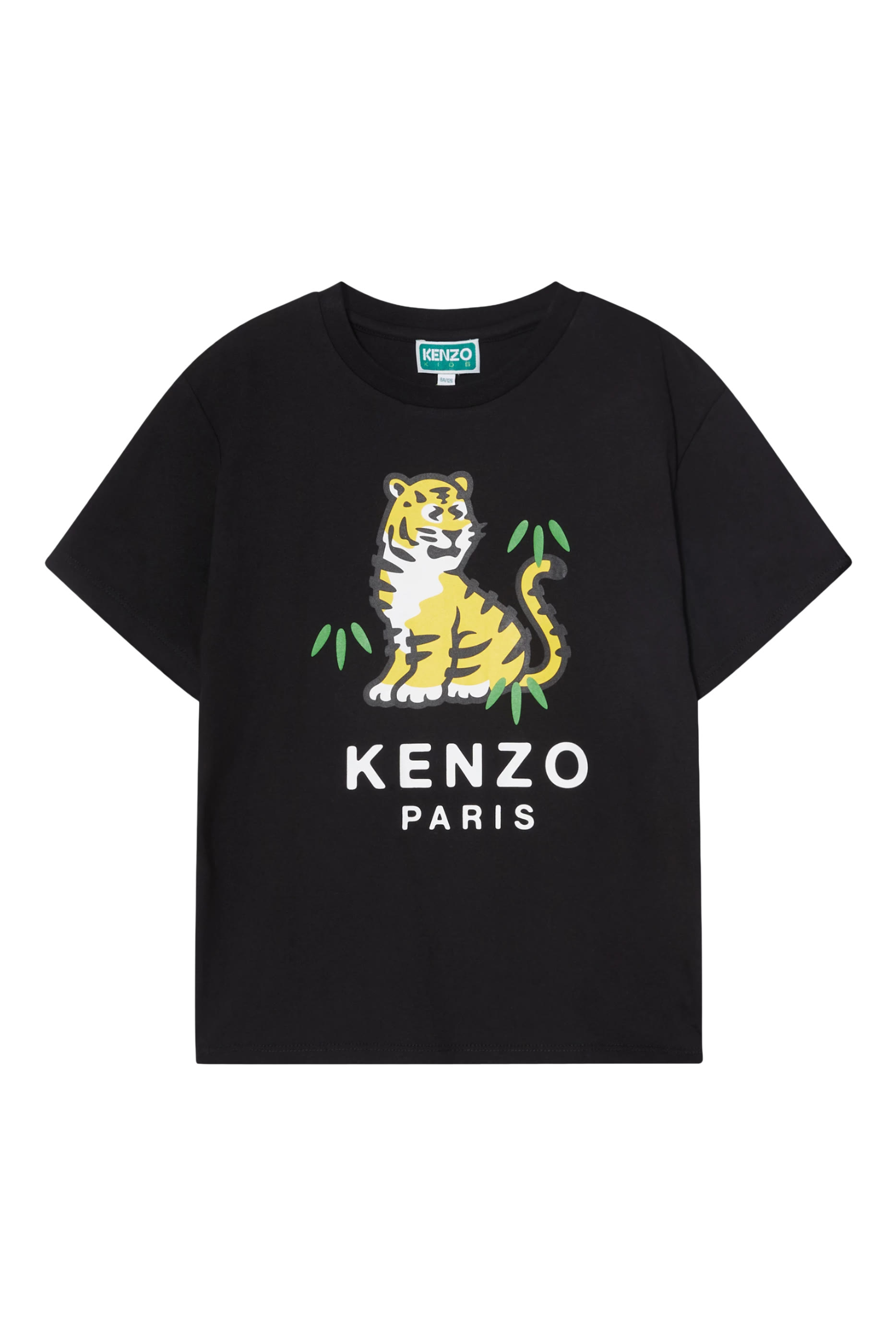 Kids Logo Tiger-Print T-Shirt