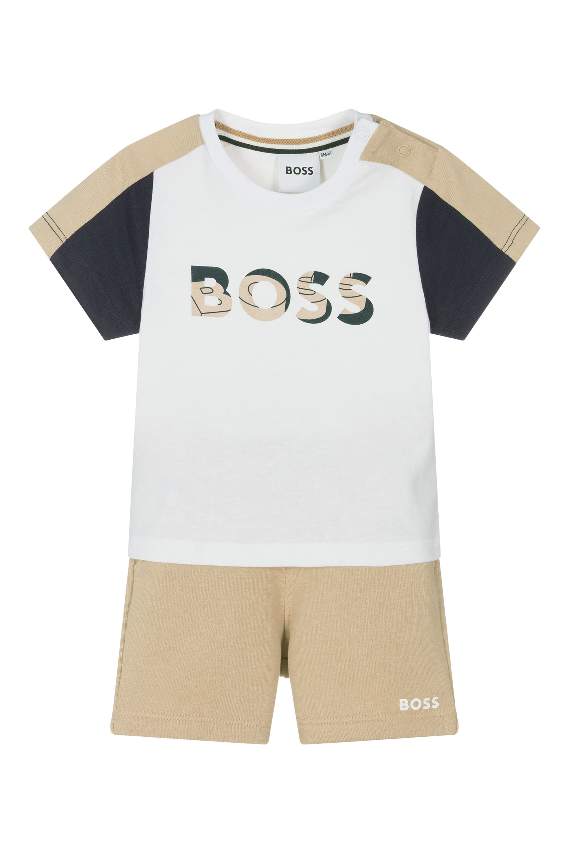 Kids Logo T-Shirt and Shorts Set
