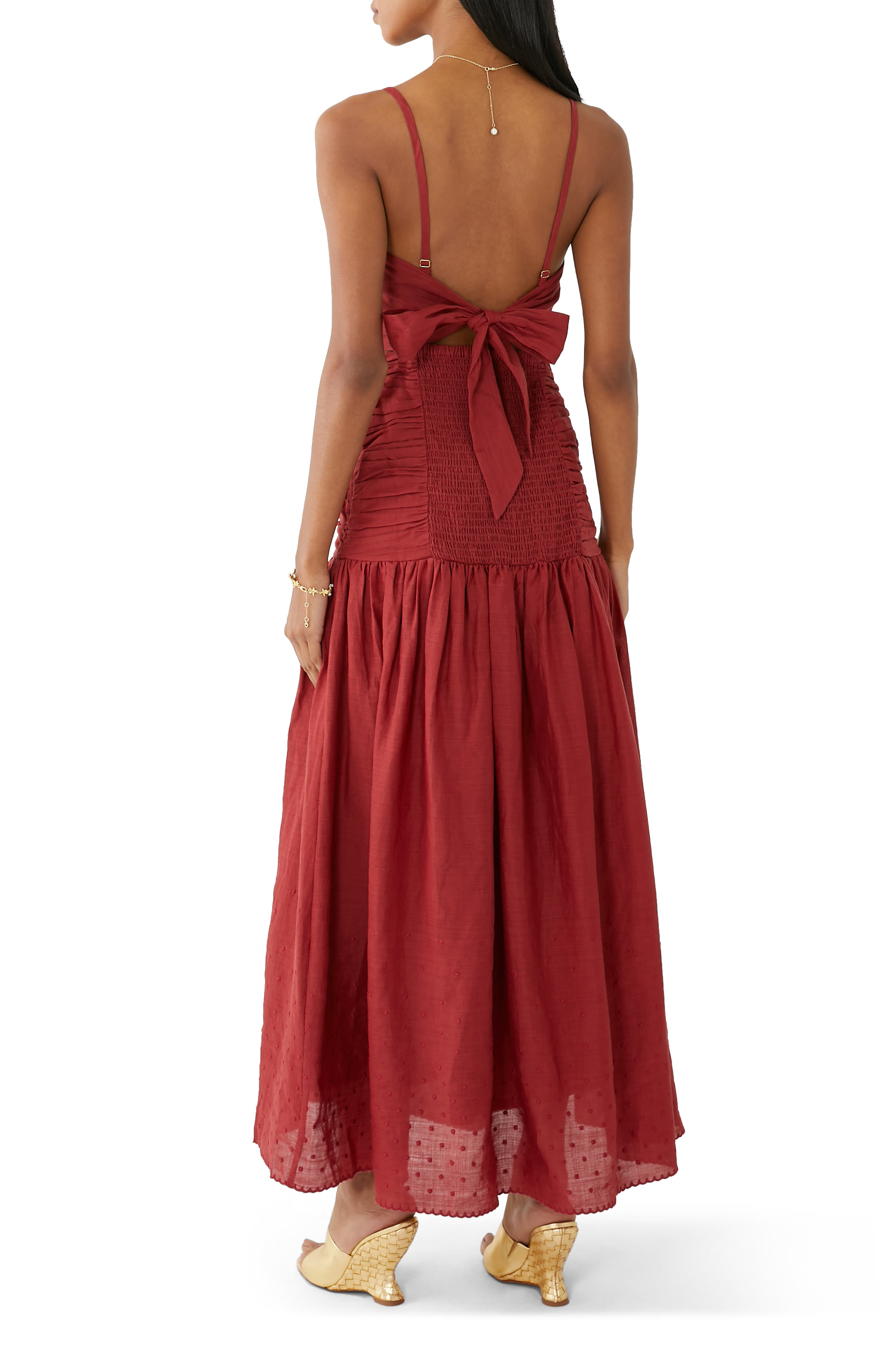 Aurelia Square Neck Dress