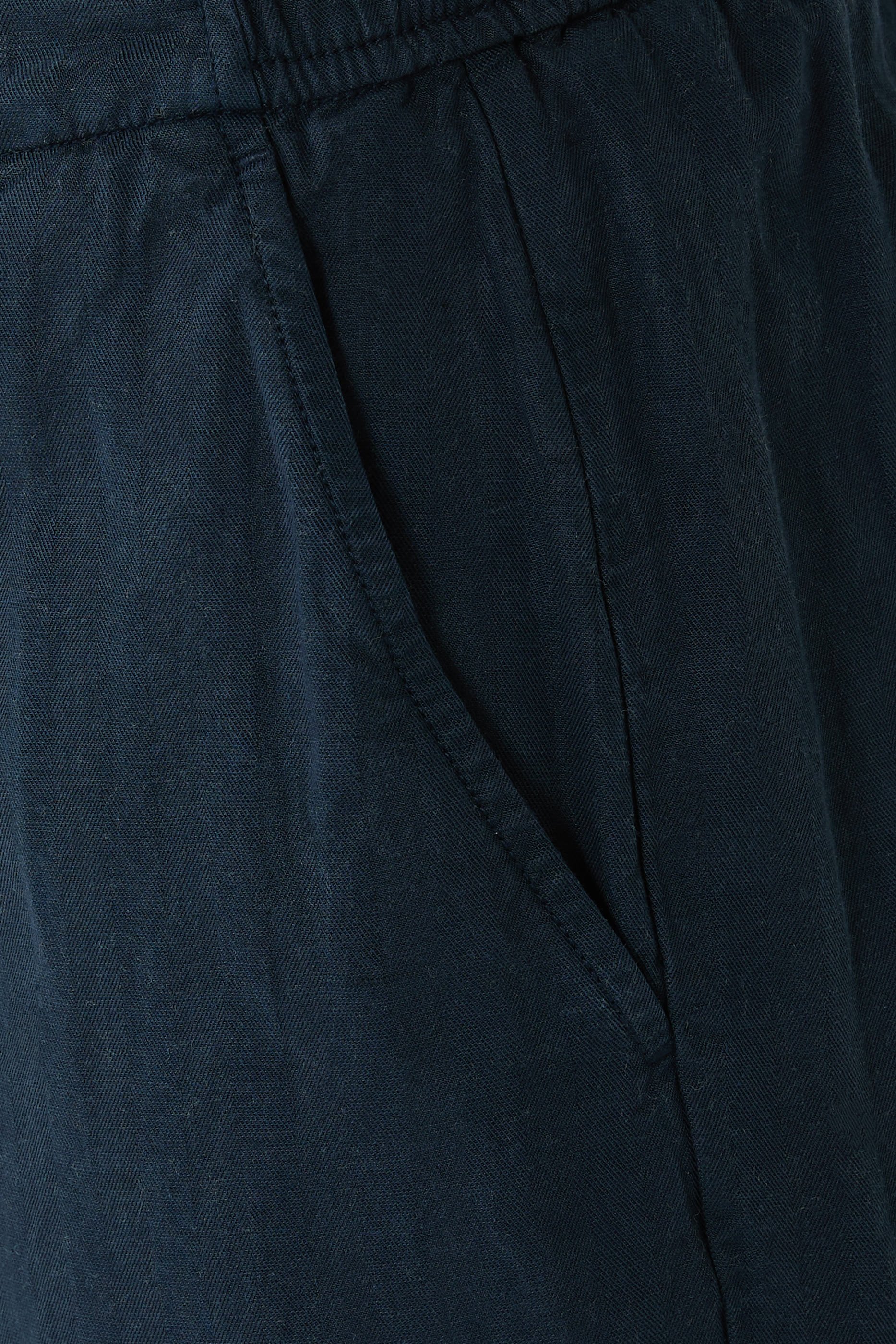 Mendes Linen-Blend Trousers 