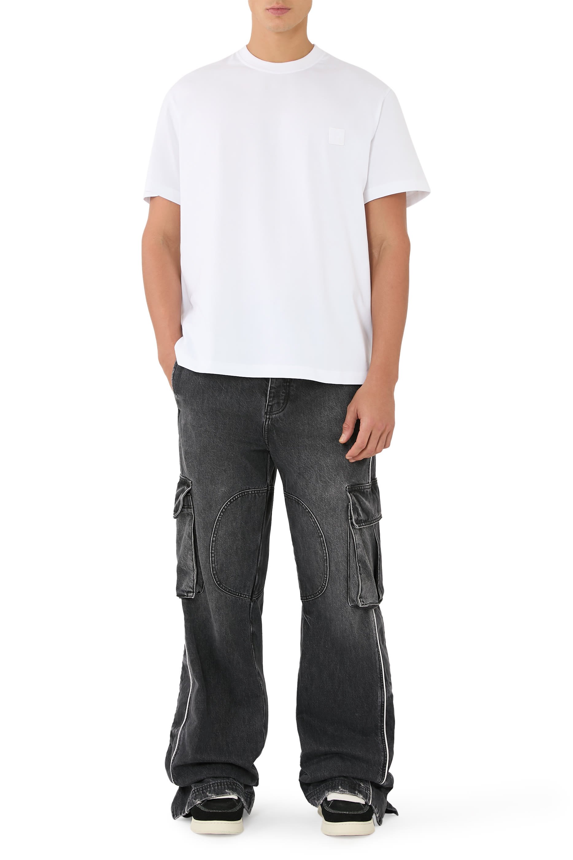 Back Logo Cotton T-Shirt 