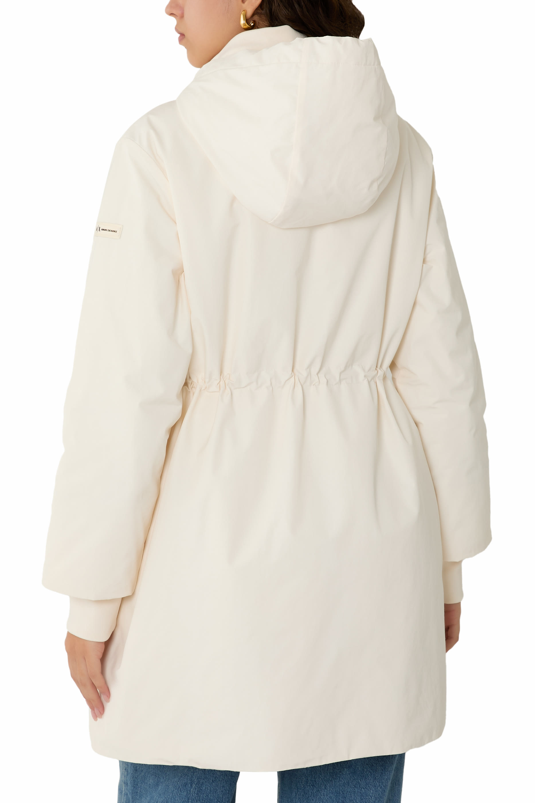 Recycled Fabric Hooded Parka