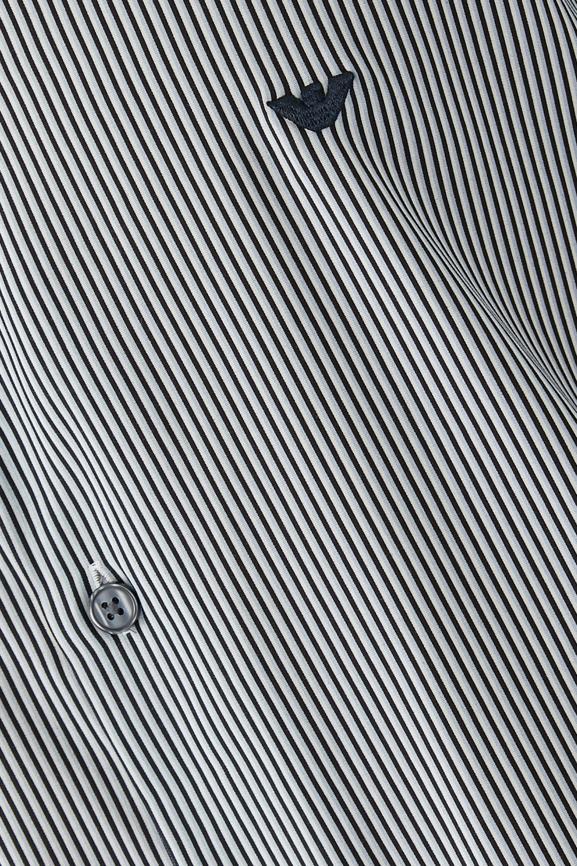 Micro Vertical Stripe Shirt