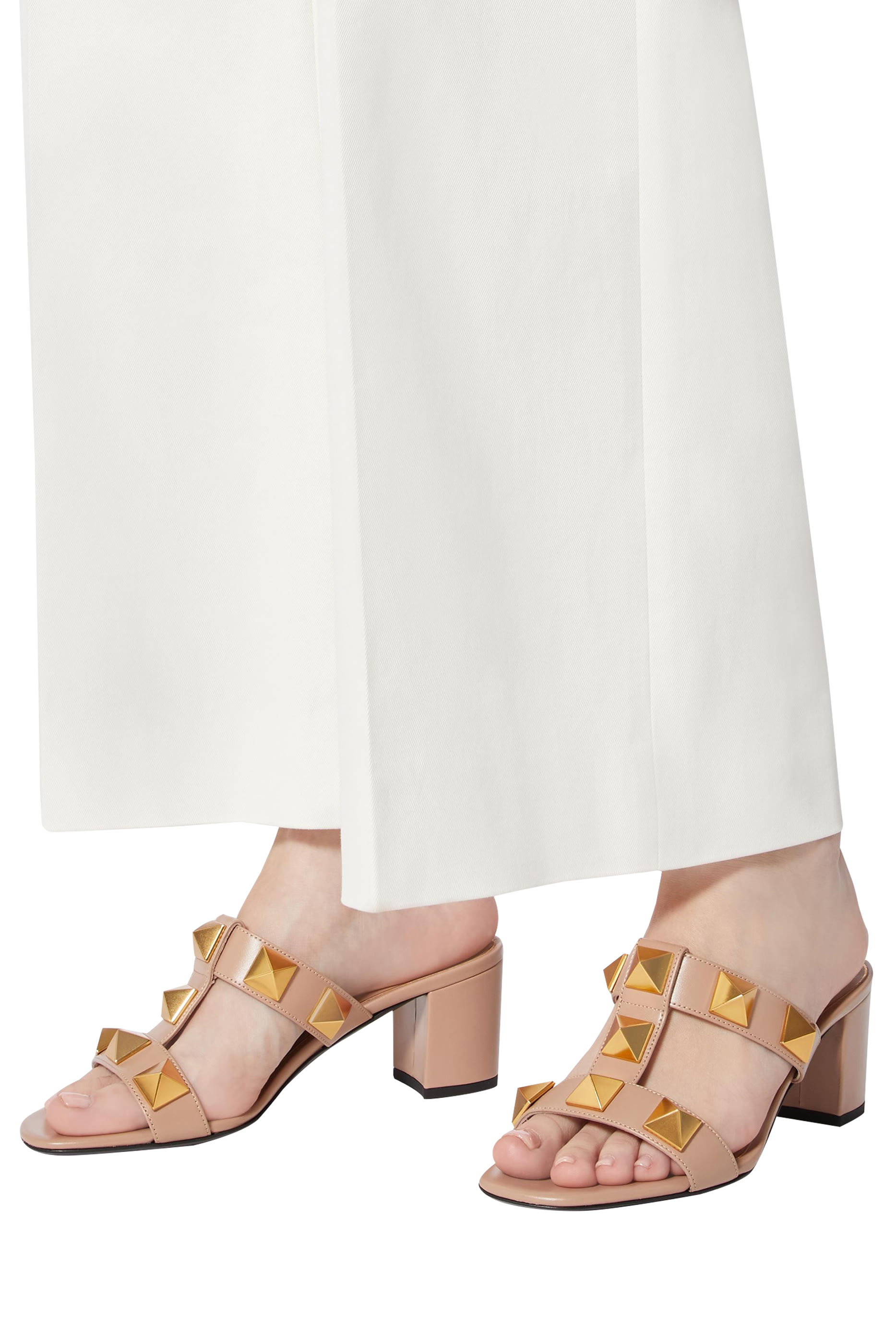 Valentino Garavani Roman Stud 60 Leather Sandals