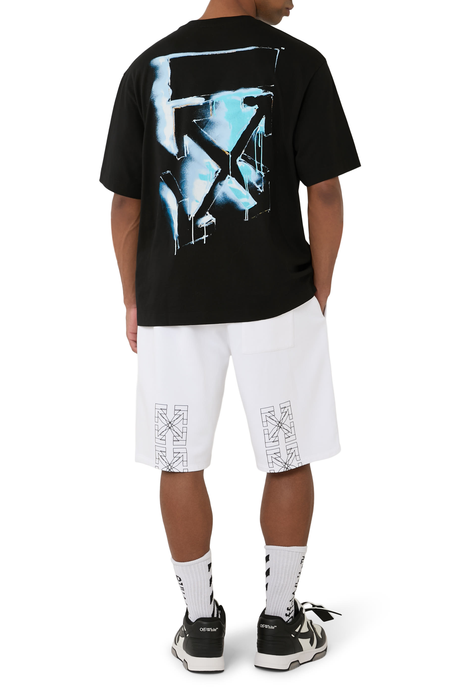 3D Spray Arrow Skate T-shirt