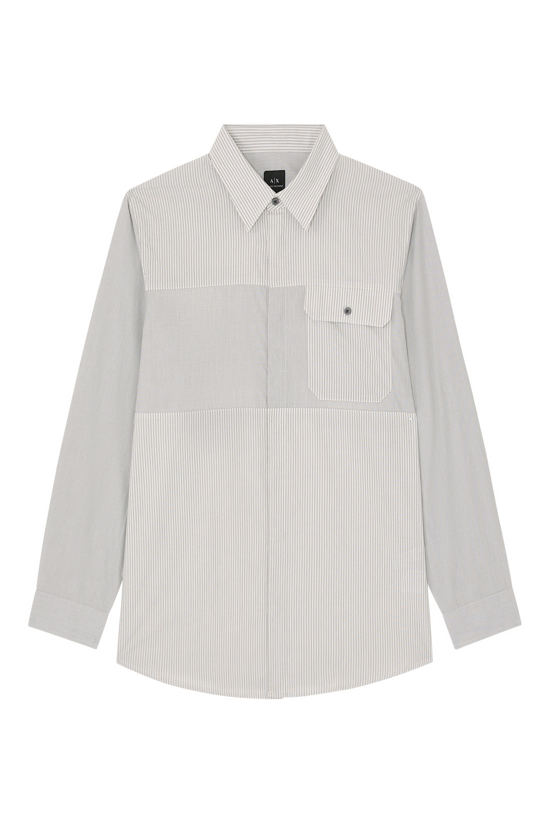 All-Over Stripes Long Sleeve Shirt