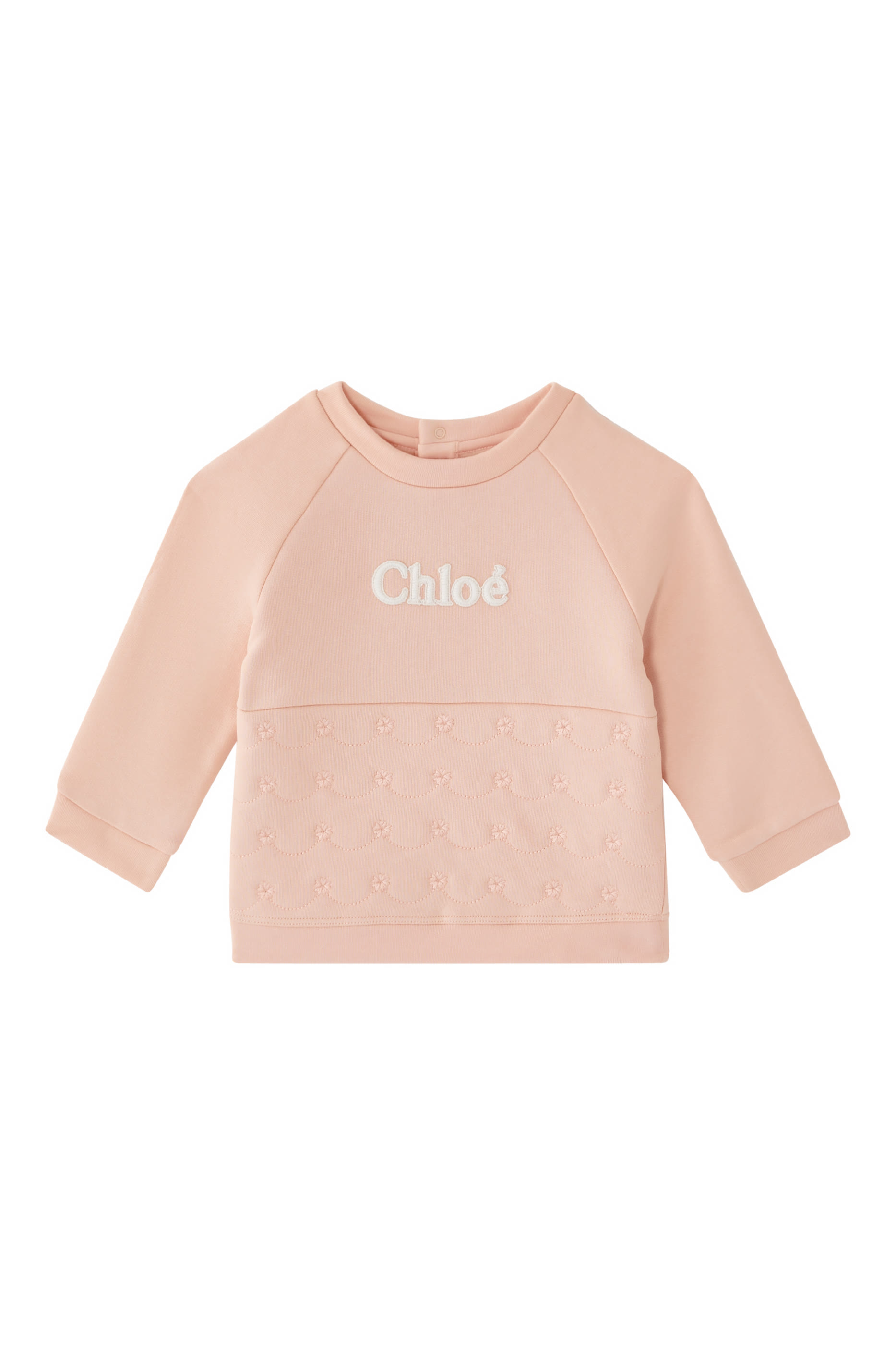 Kids Logo Embossed Sweatshirt