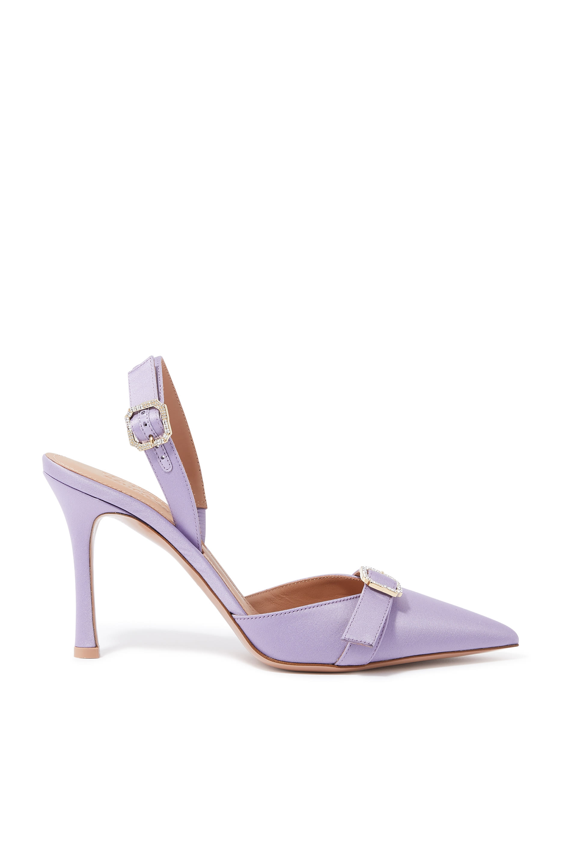 Clotilde 90 Satin Pumps