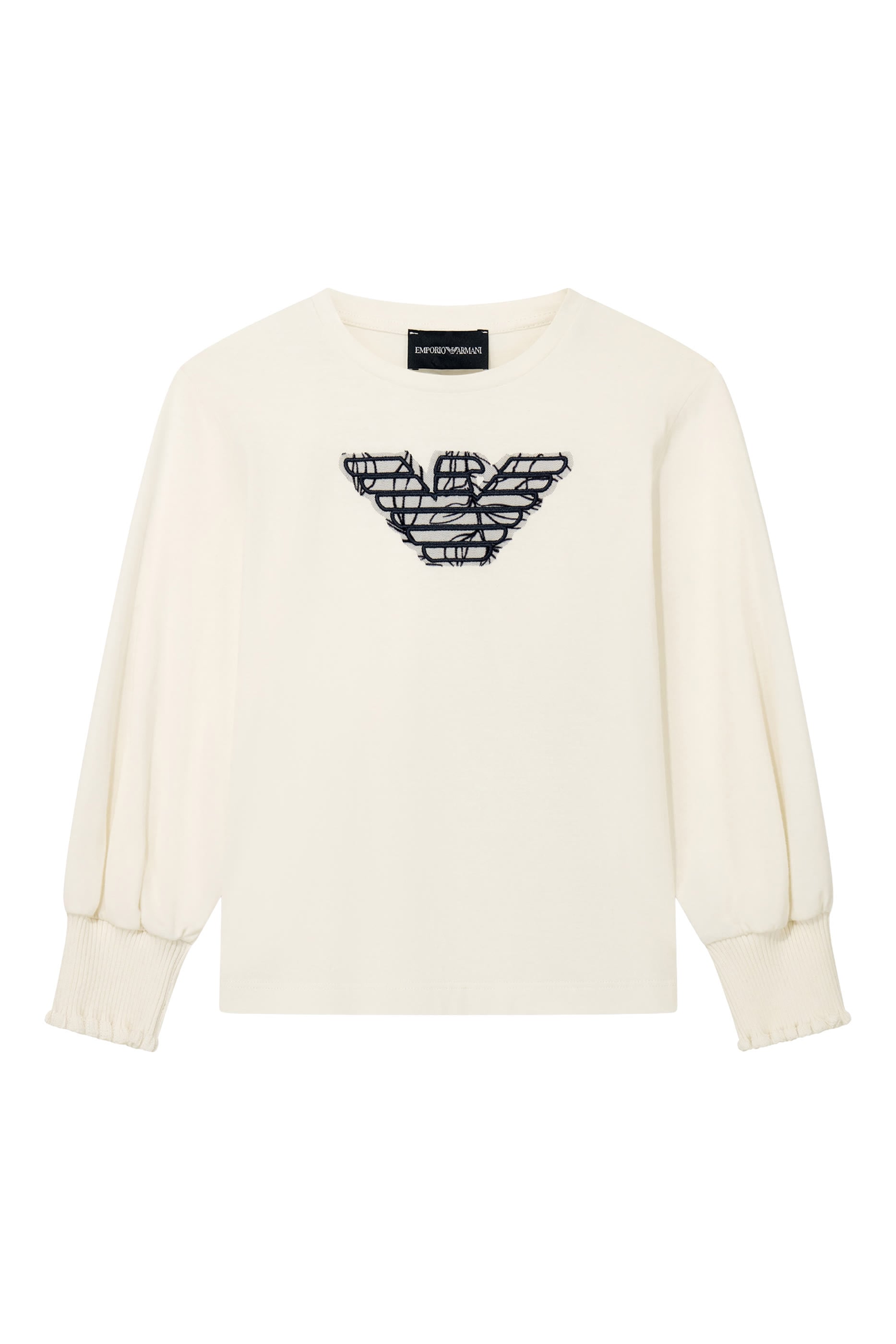 Kids Embroidered Logo T-Shirt