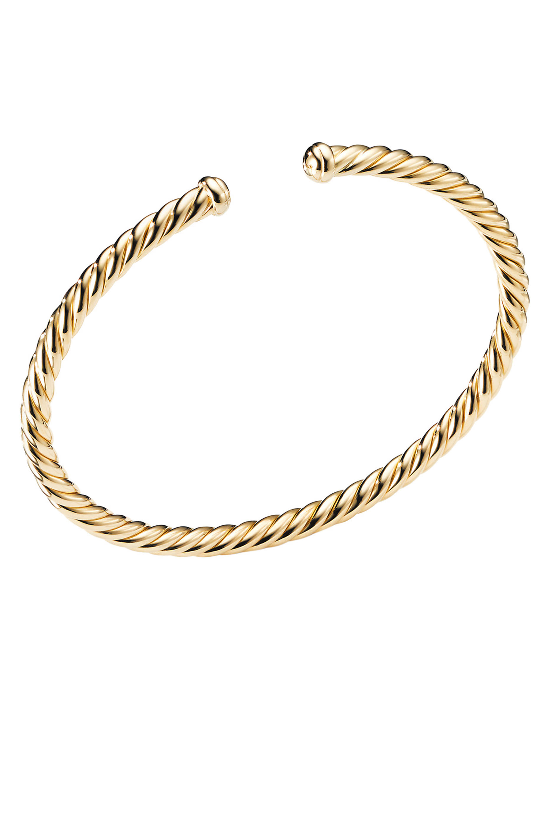 Classic Cablespira® Bracelet, 18k Yellow Gold