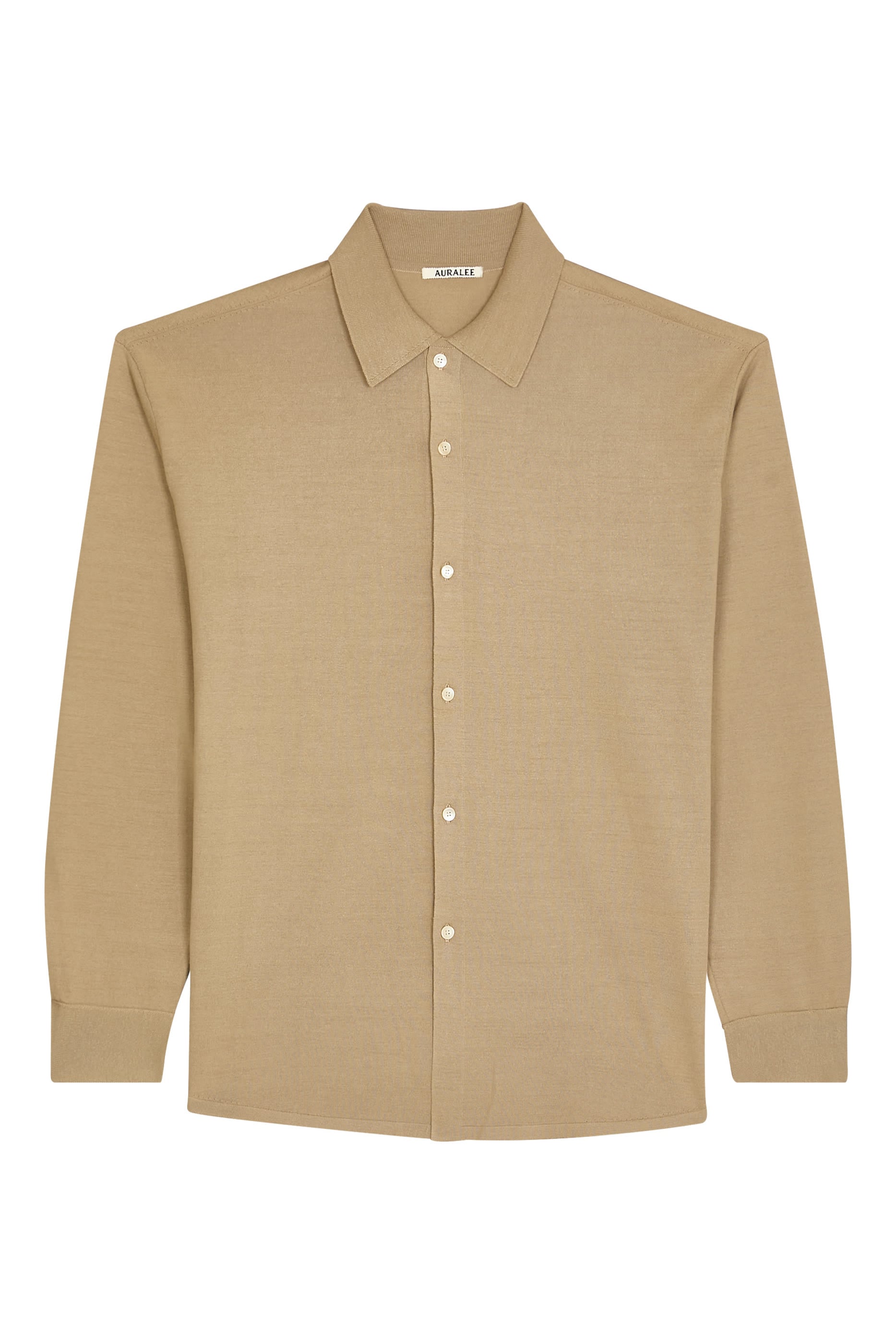 High Gauge Tussah Silk Knit Cardigan 