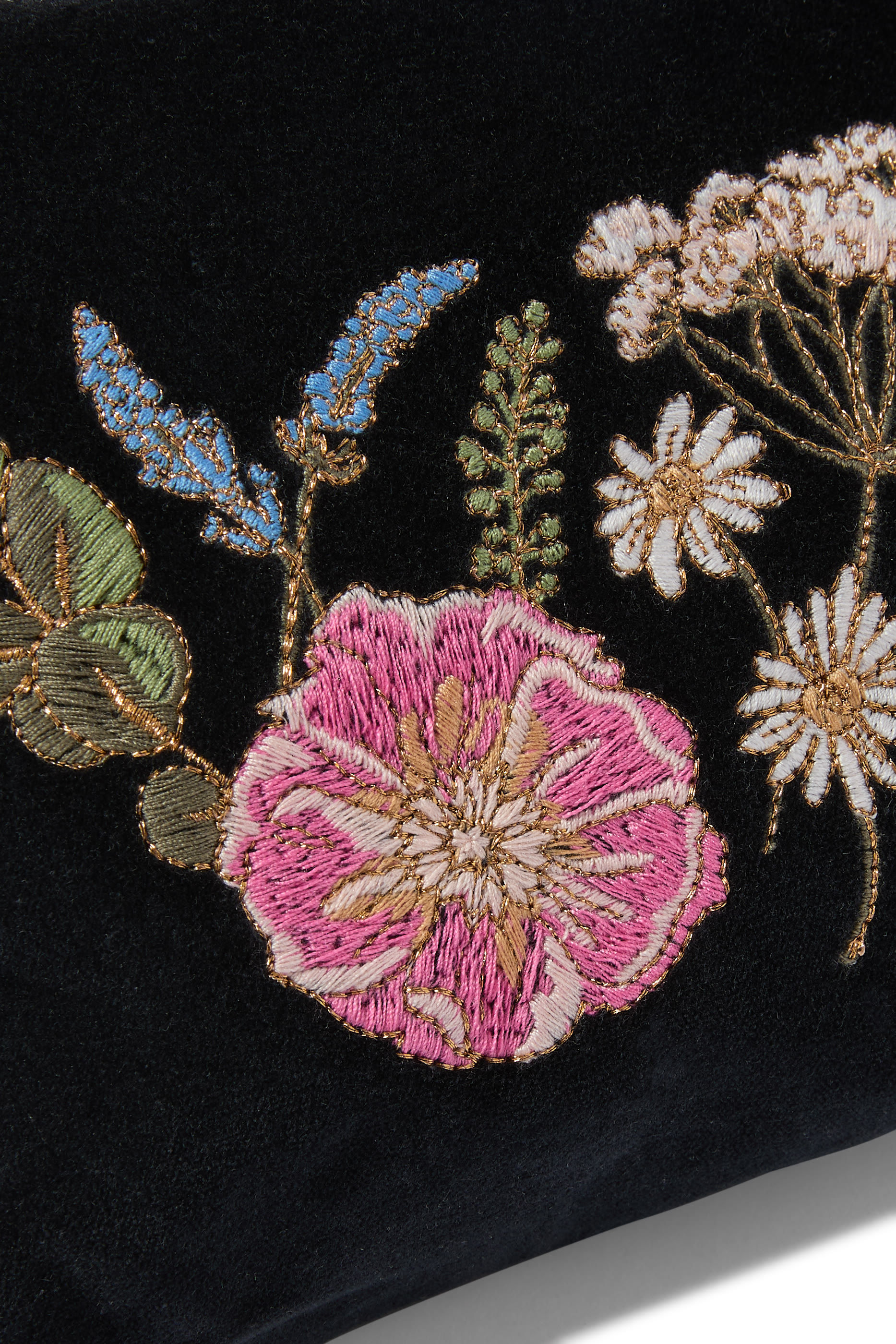 Pressed Flowers Mini Pouch