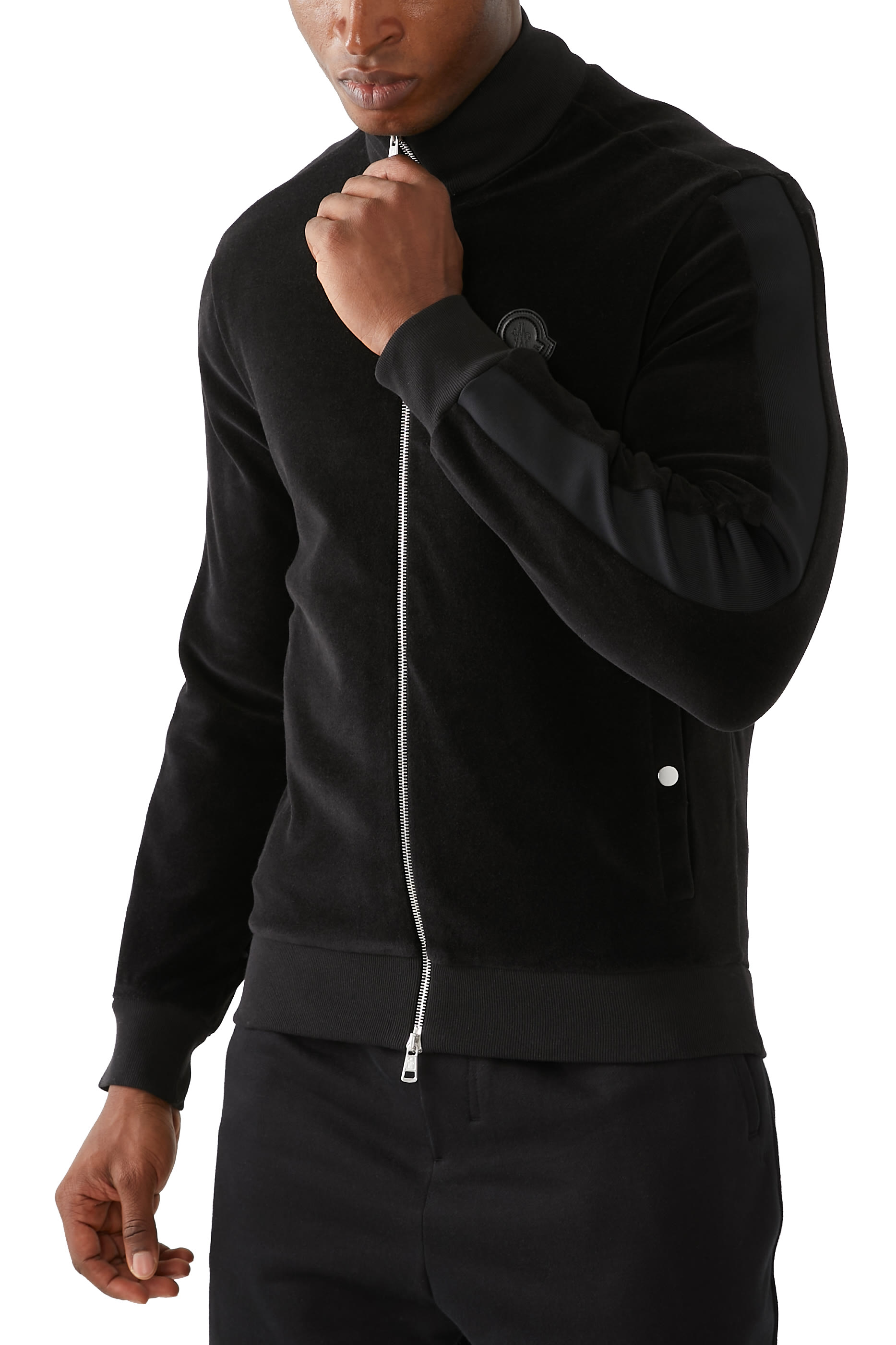 Chenille Zip-Up Sweatshirt