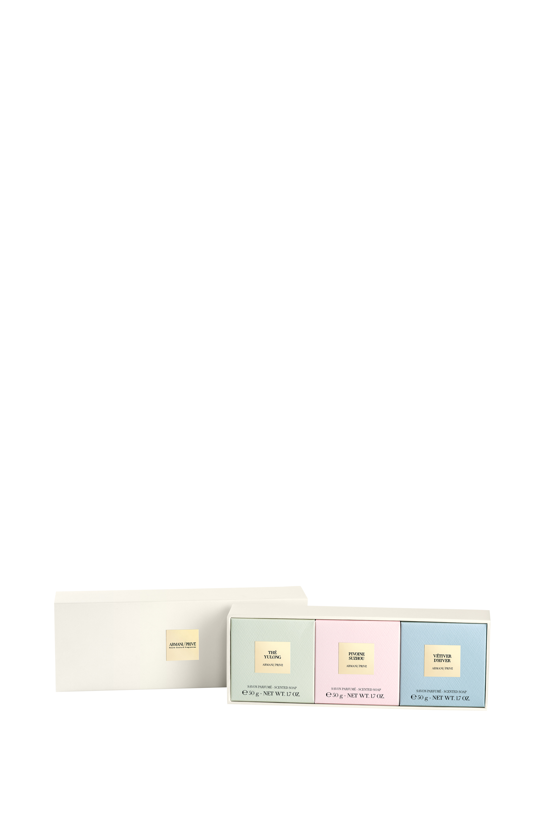 Prive Les Eaux Hand Soap Discovery Trio, Set of 3