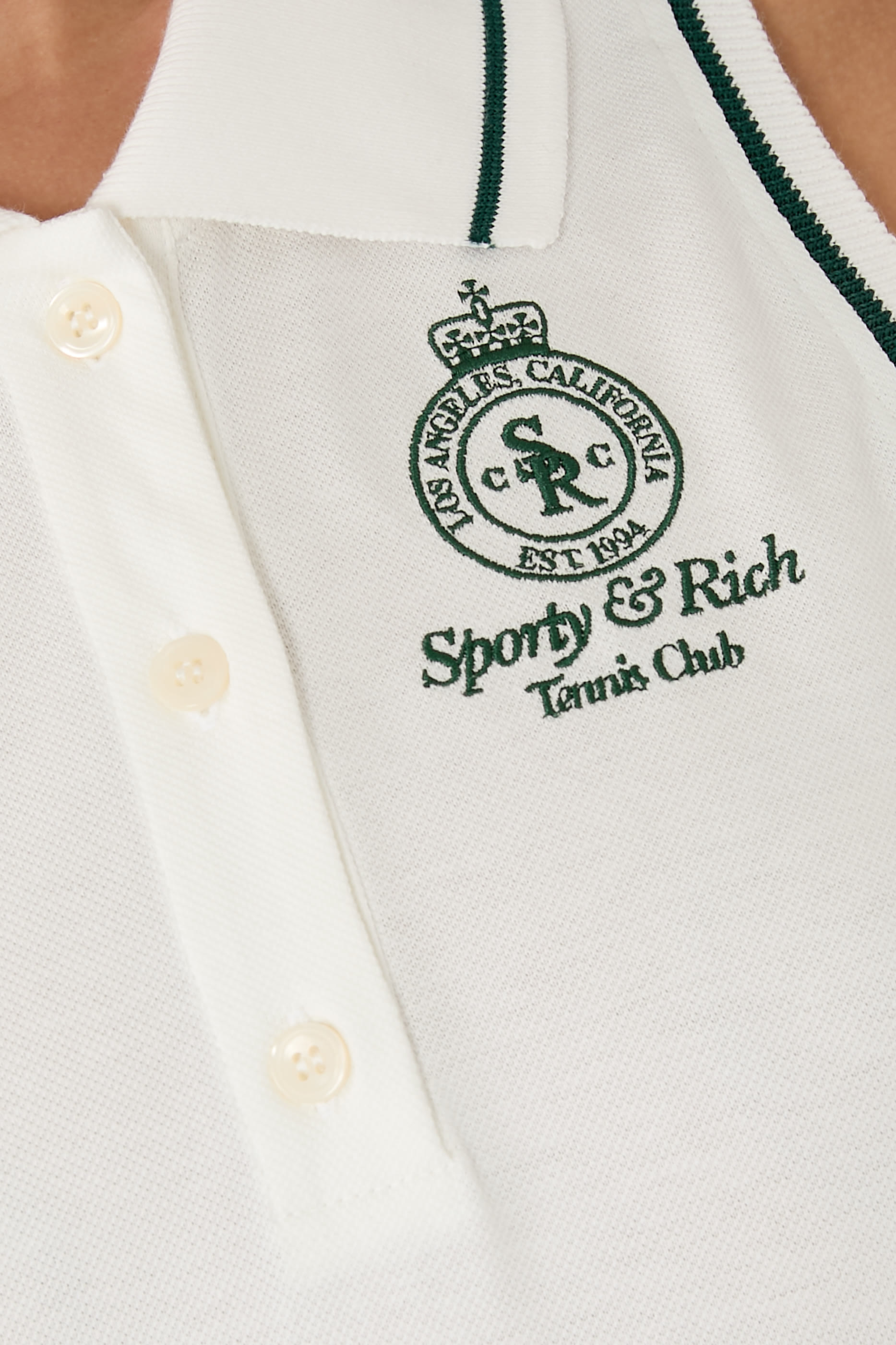 Crown Tennis Piqué Polo Dress