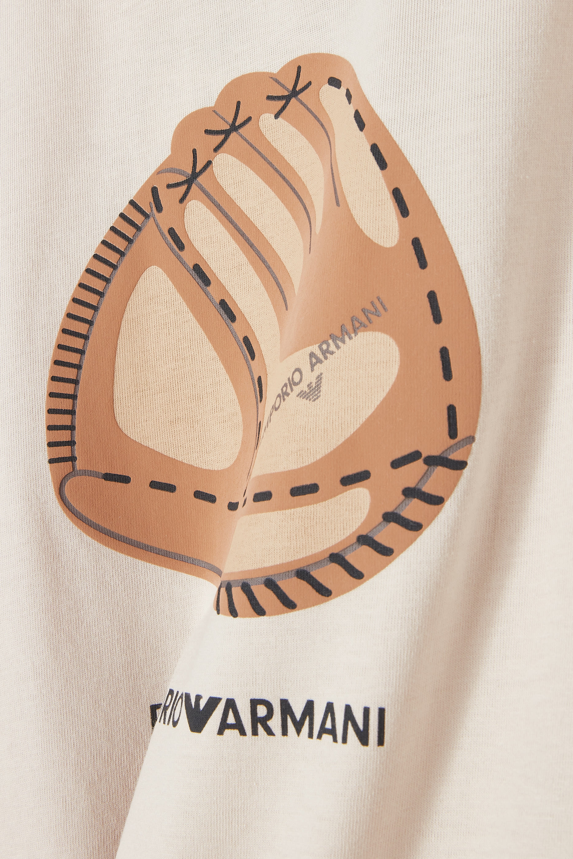 Kids  Baseball Hat Printed T-Shirt