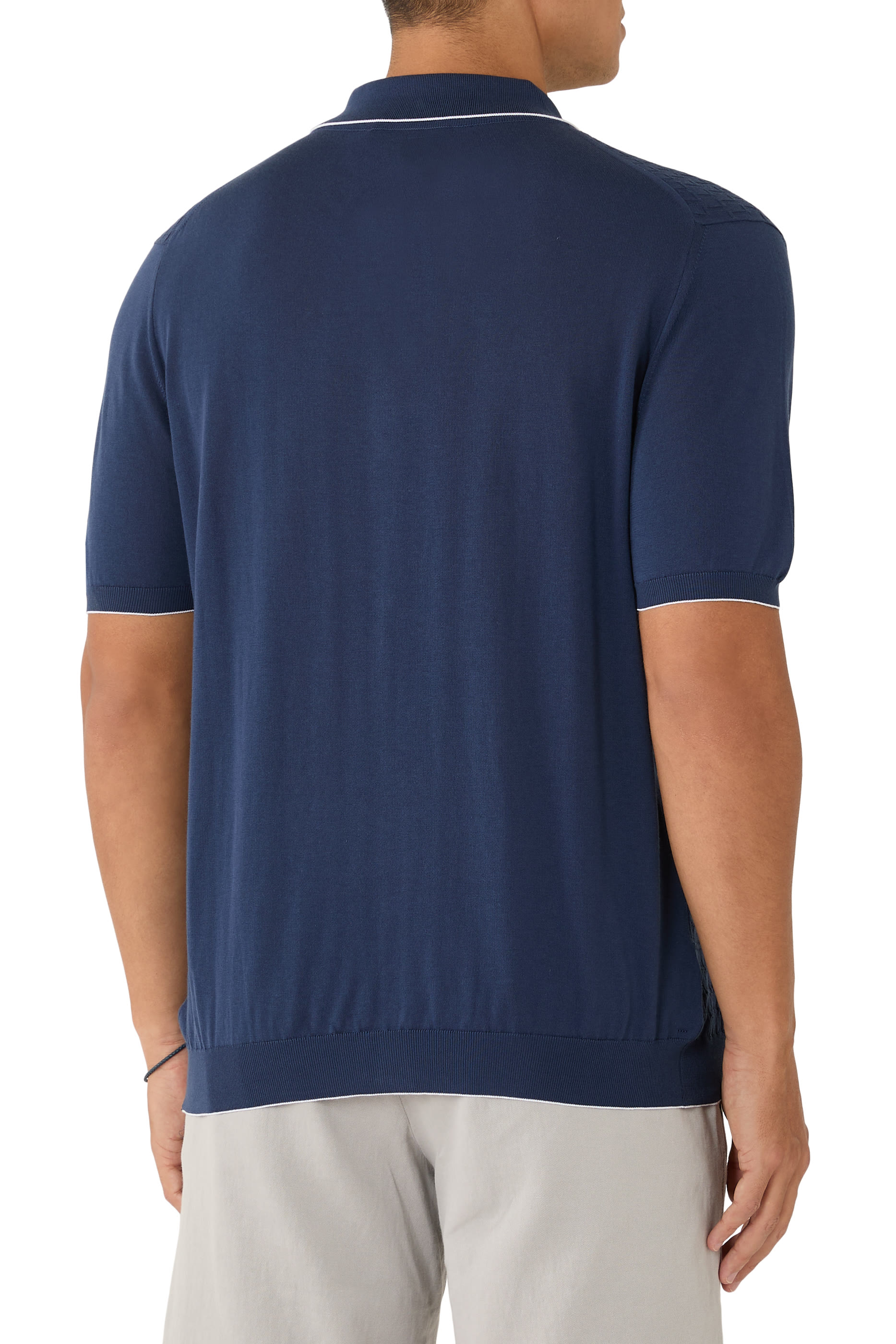  Knitted Polo Shirt