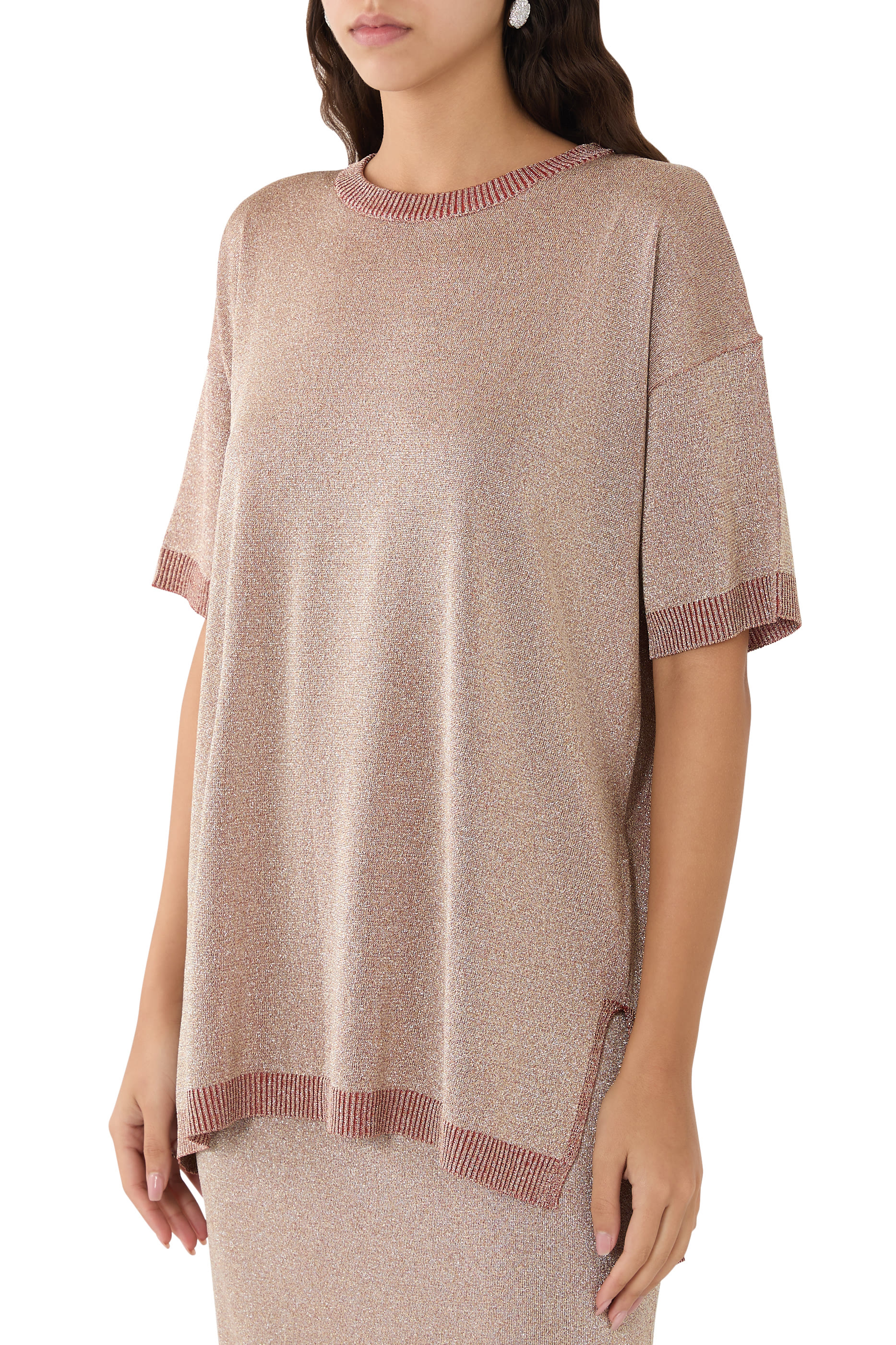 Vanise Lurex T-Shirt