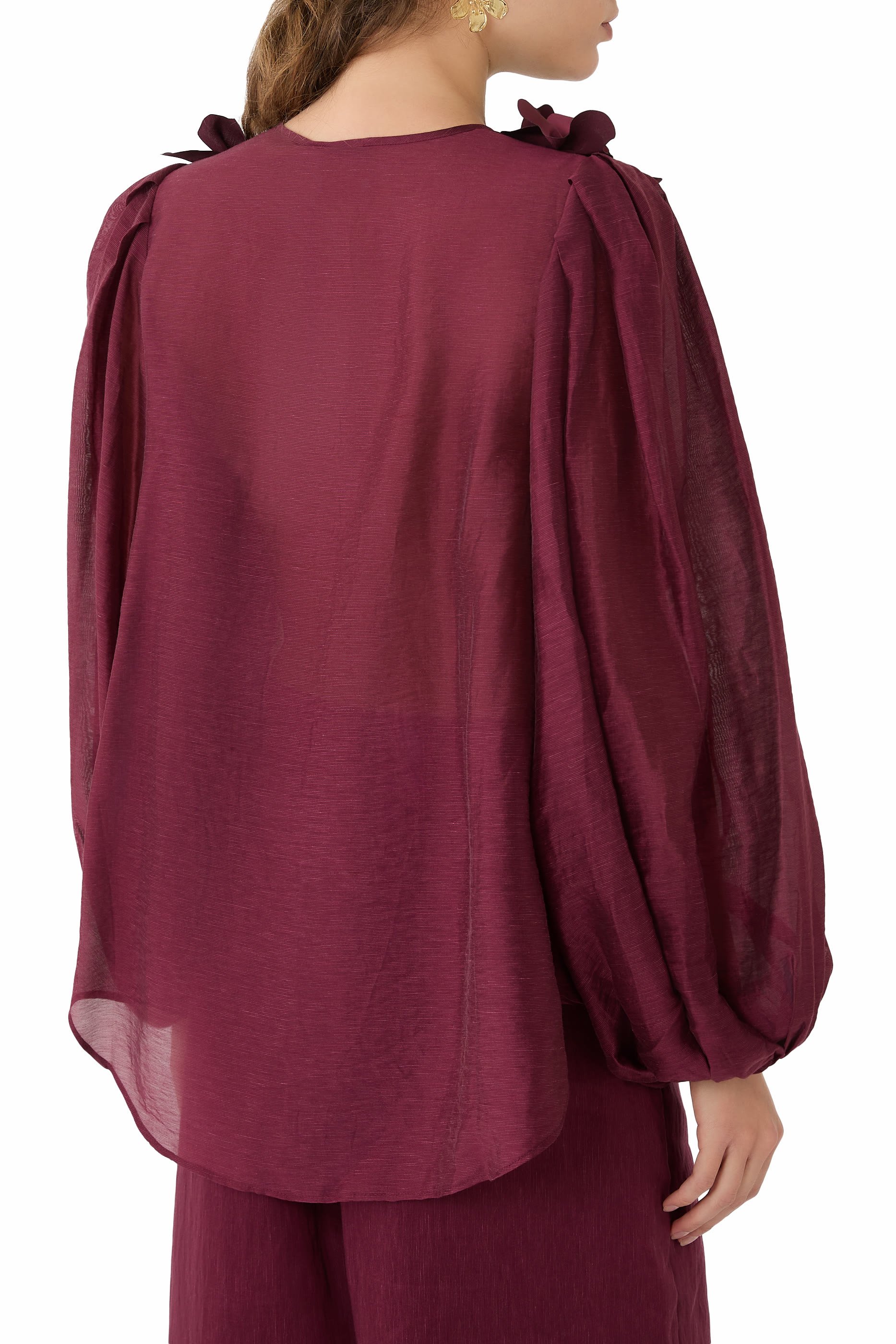  Camille Flower Blouse 