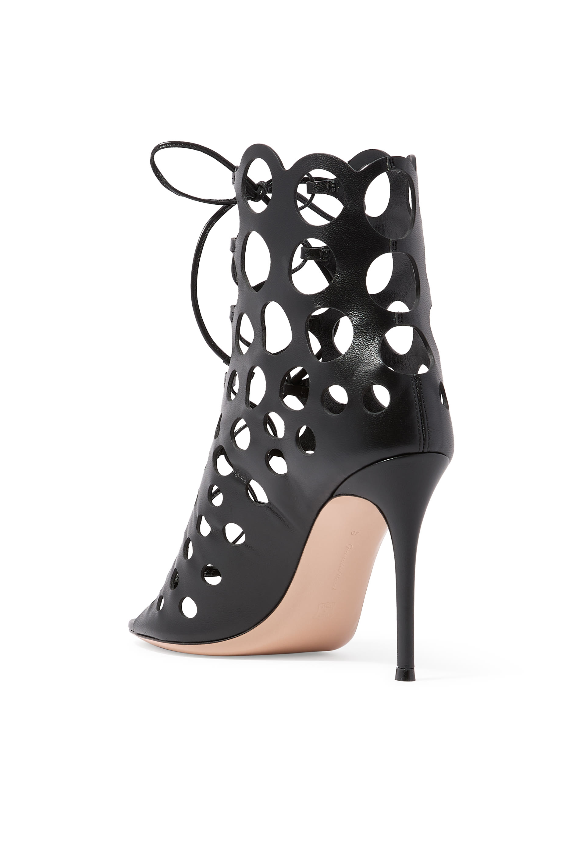 Cutout Lace-Up 95 Boots