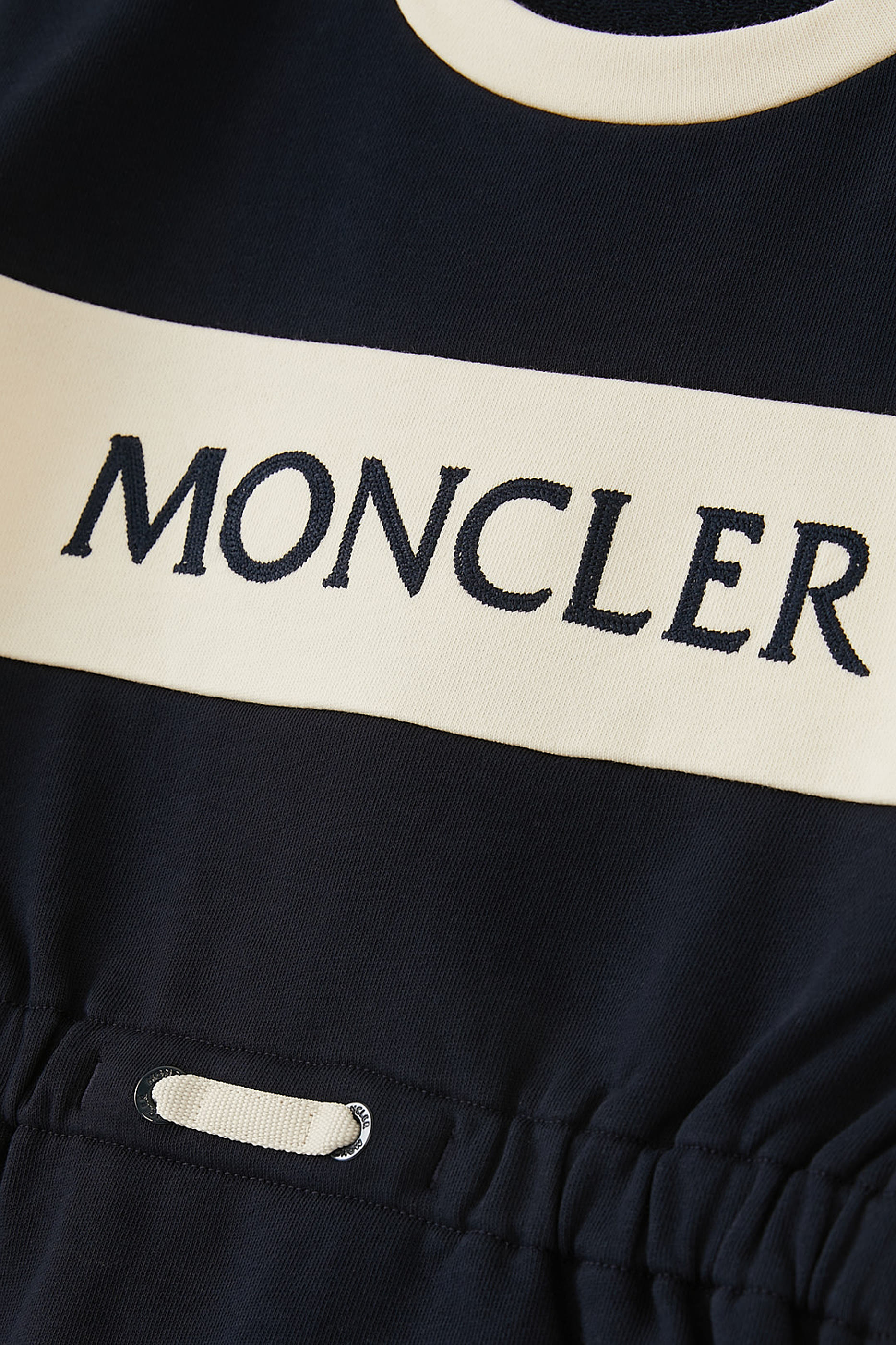 Kids Logo Print Short Sleeve Dress