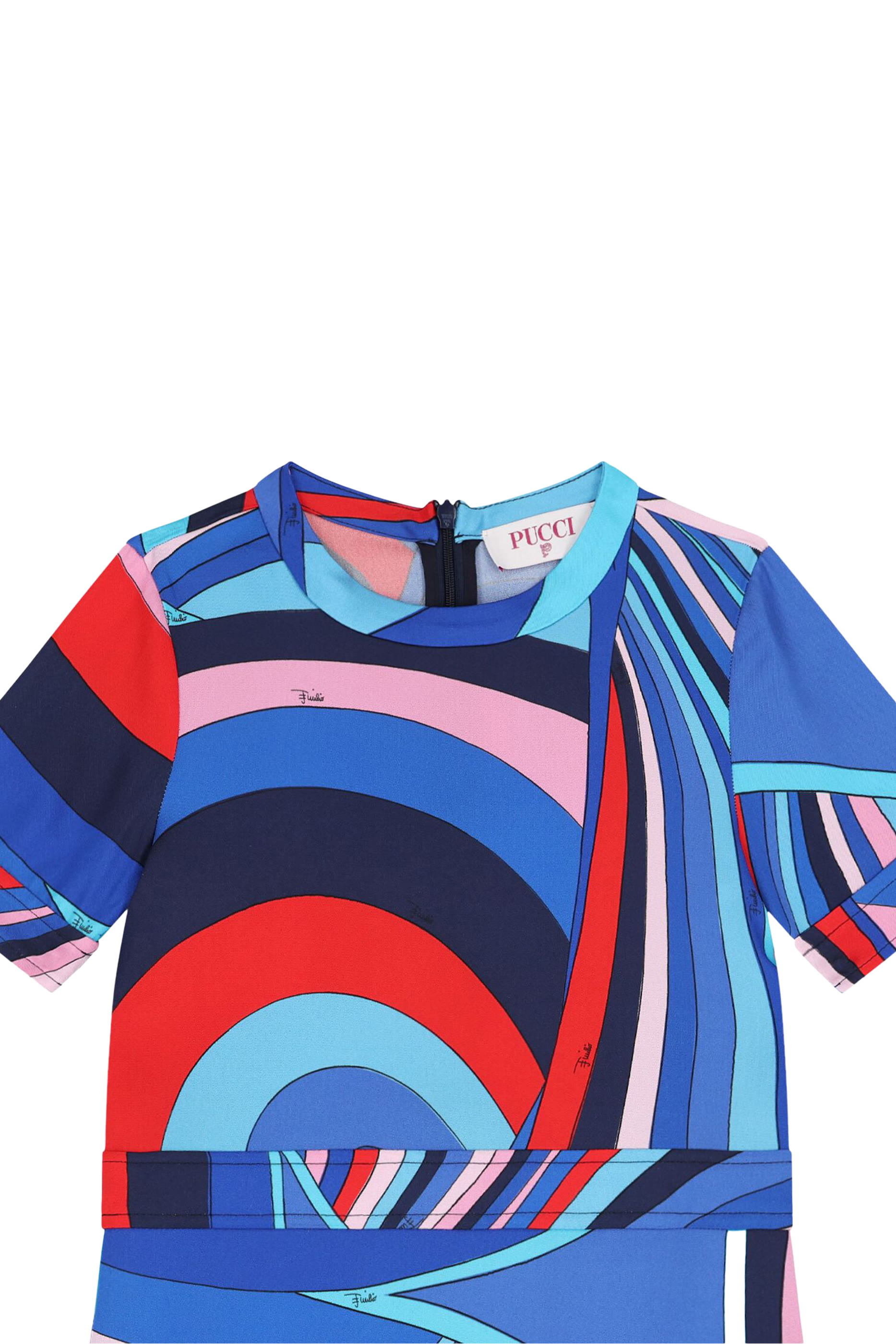 Kids Iride-Print Dress