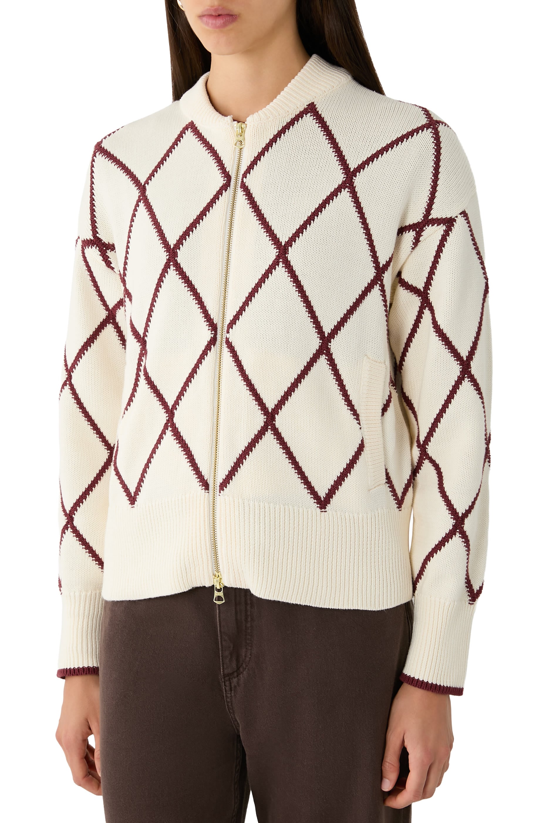 Nile Diamond Knit Jacket 
