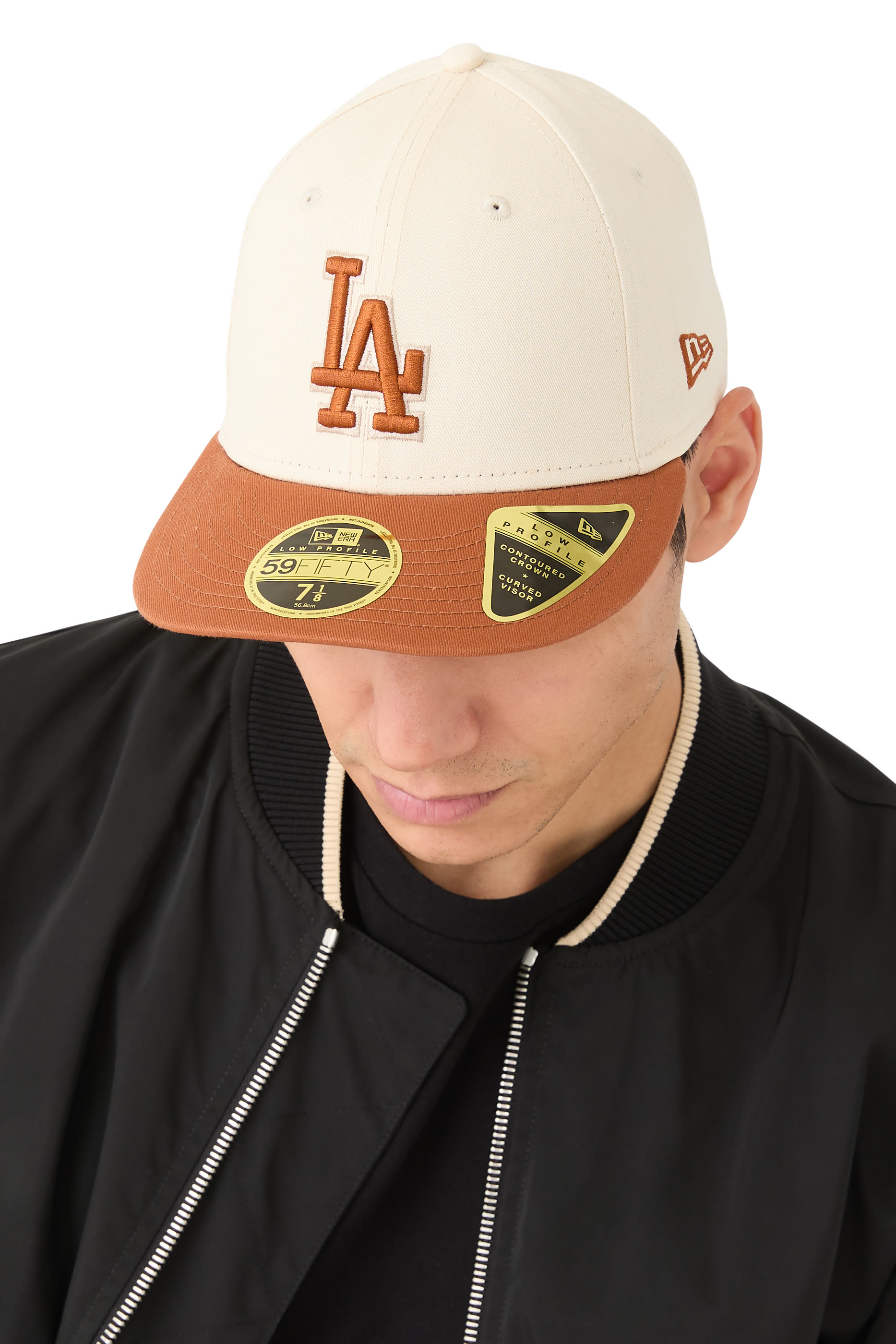 59FIFTY LA Dodgers Brand-Embroidered Cotton-Canvas Baseball Cap