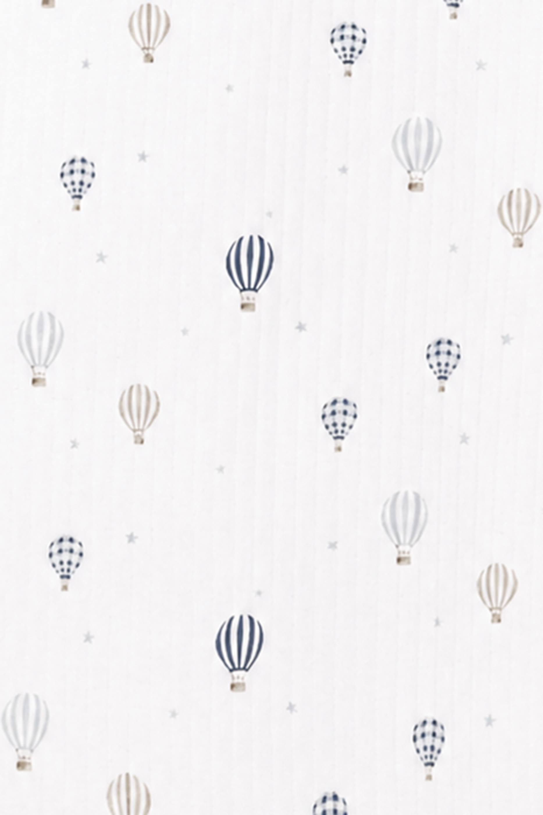 Organic Cotton Blend Hot Air Balloon Quilted Sleeping Bag - 2.5 Tog