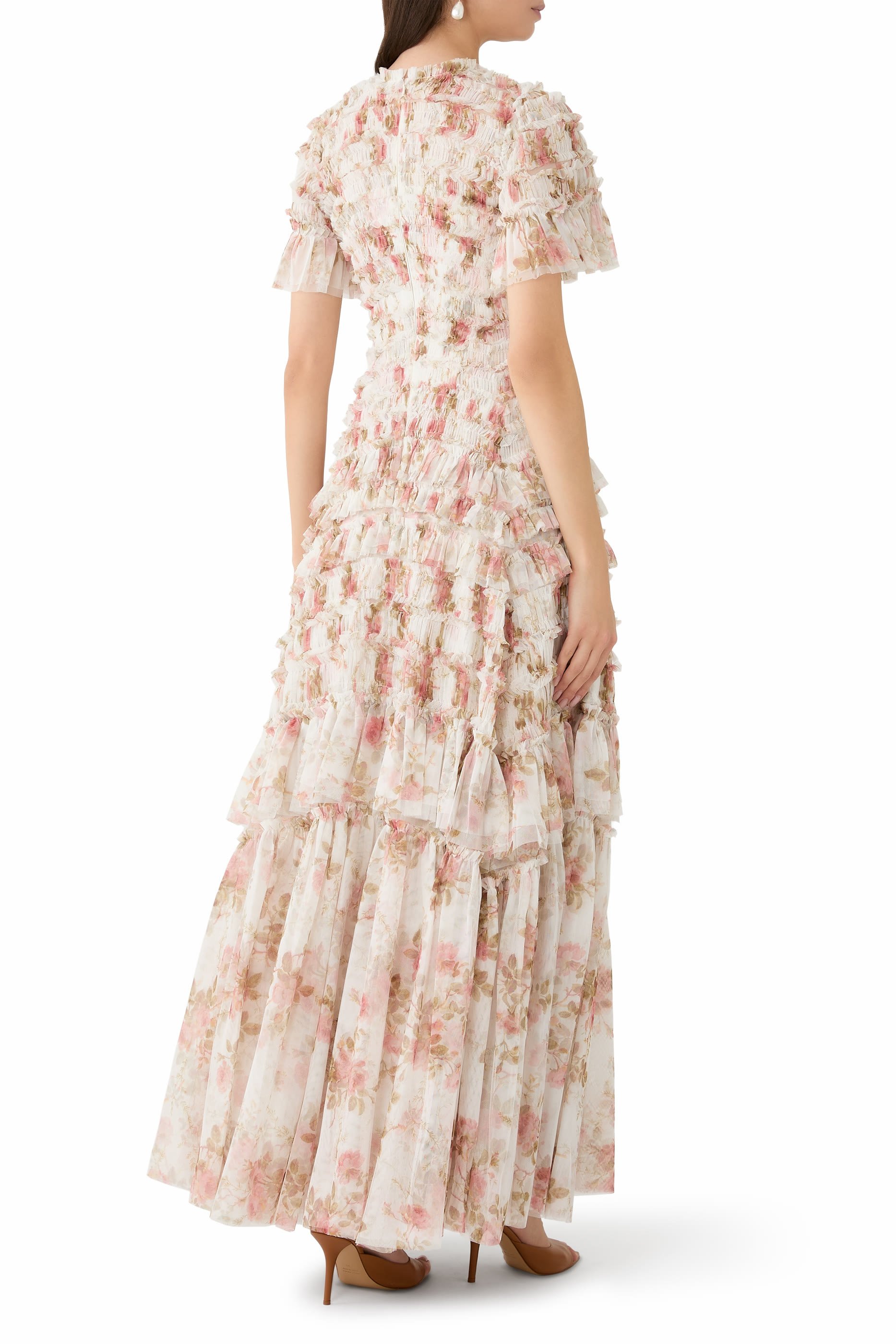 Summer&rsquo;s Rose Valentine Ruffle Gown