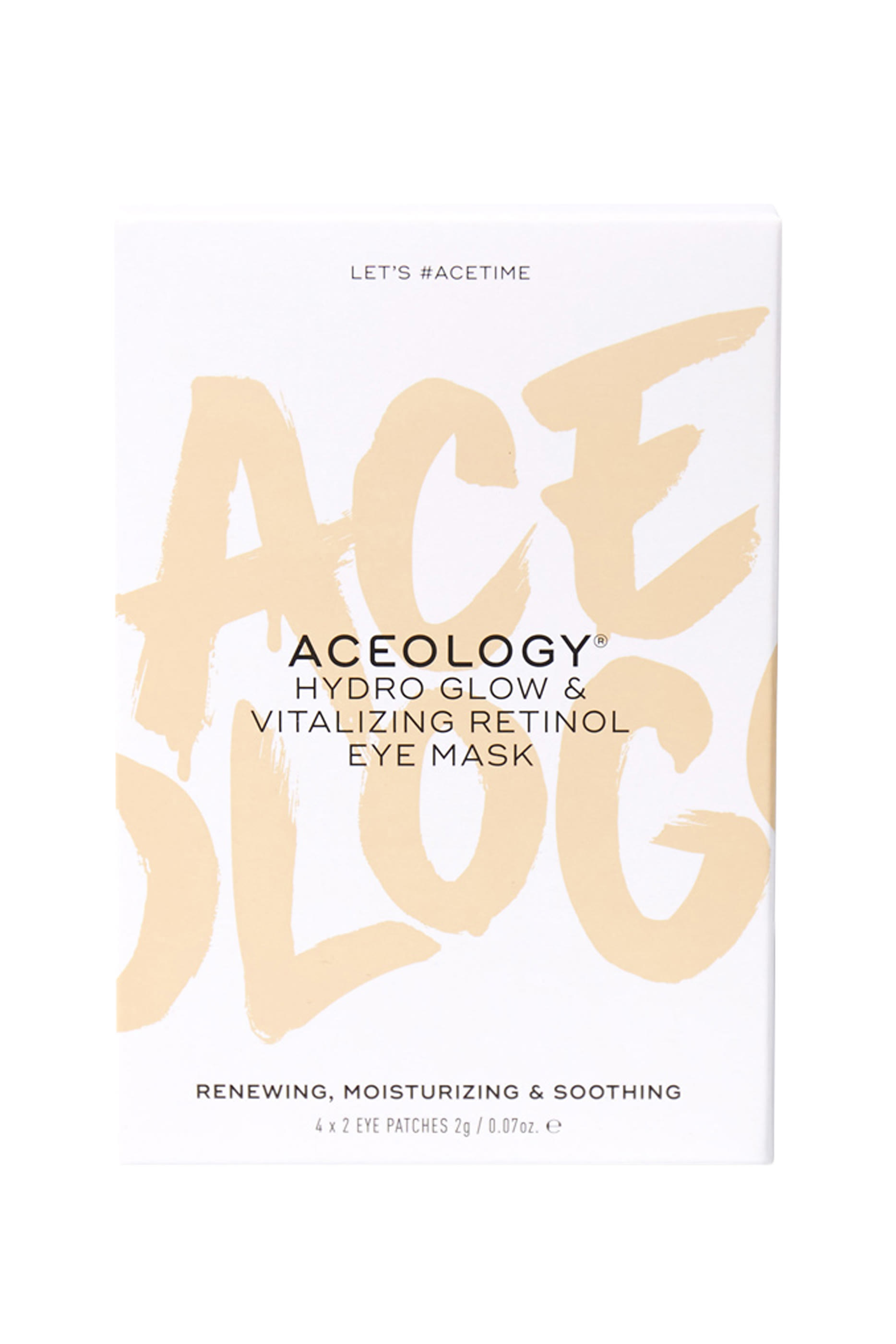 Hydro Glow & Vitalizing Retinol Eye Mask, Pack of 4