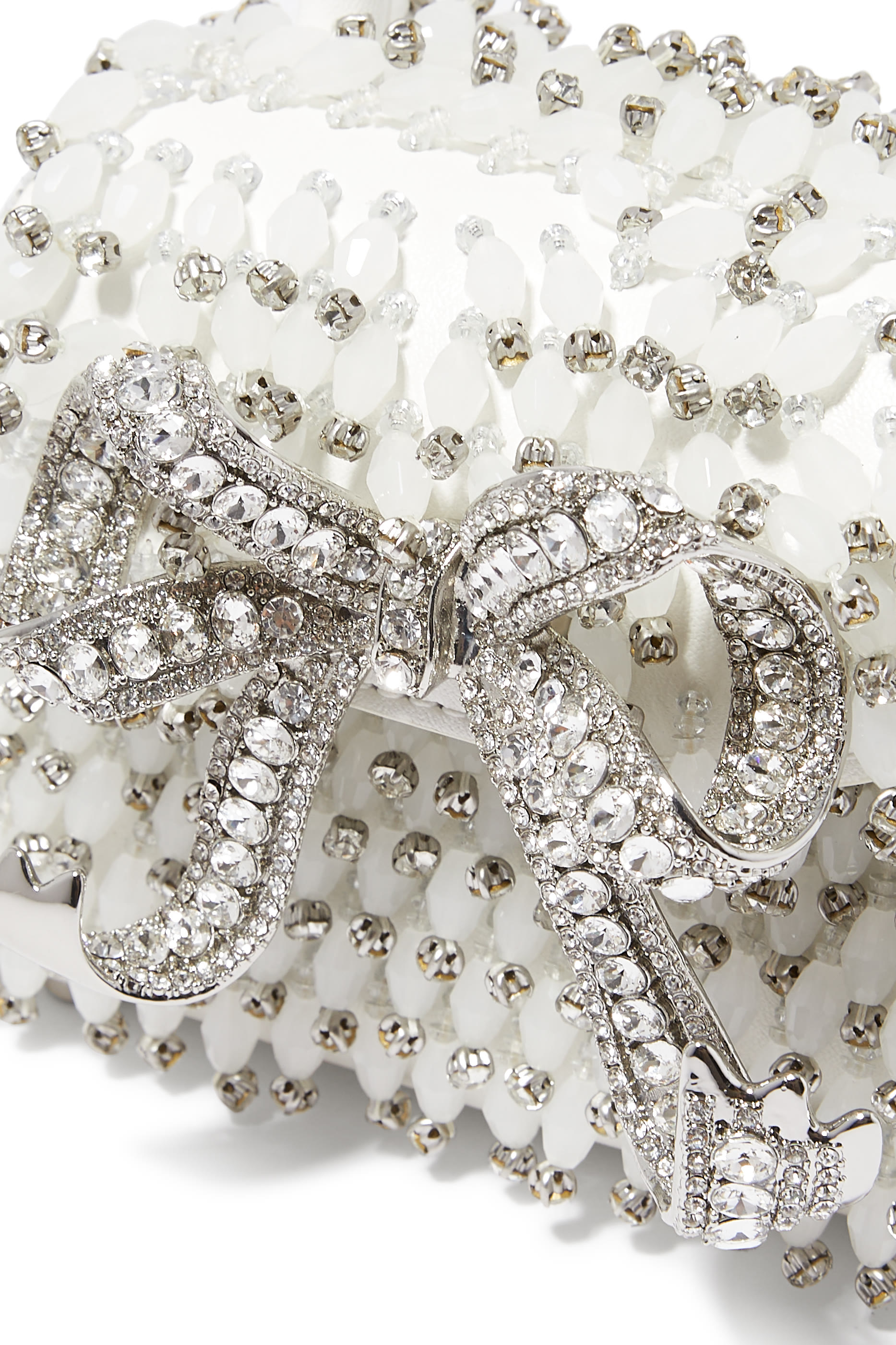 Embellished Micro Bow Bag