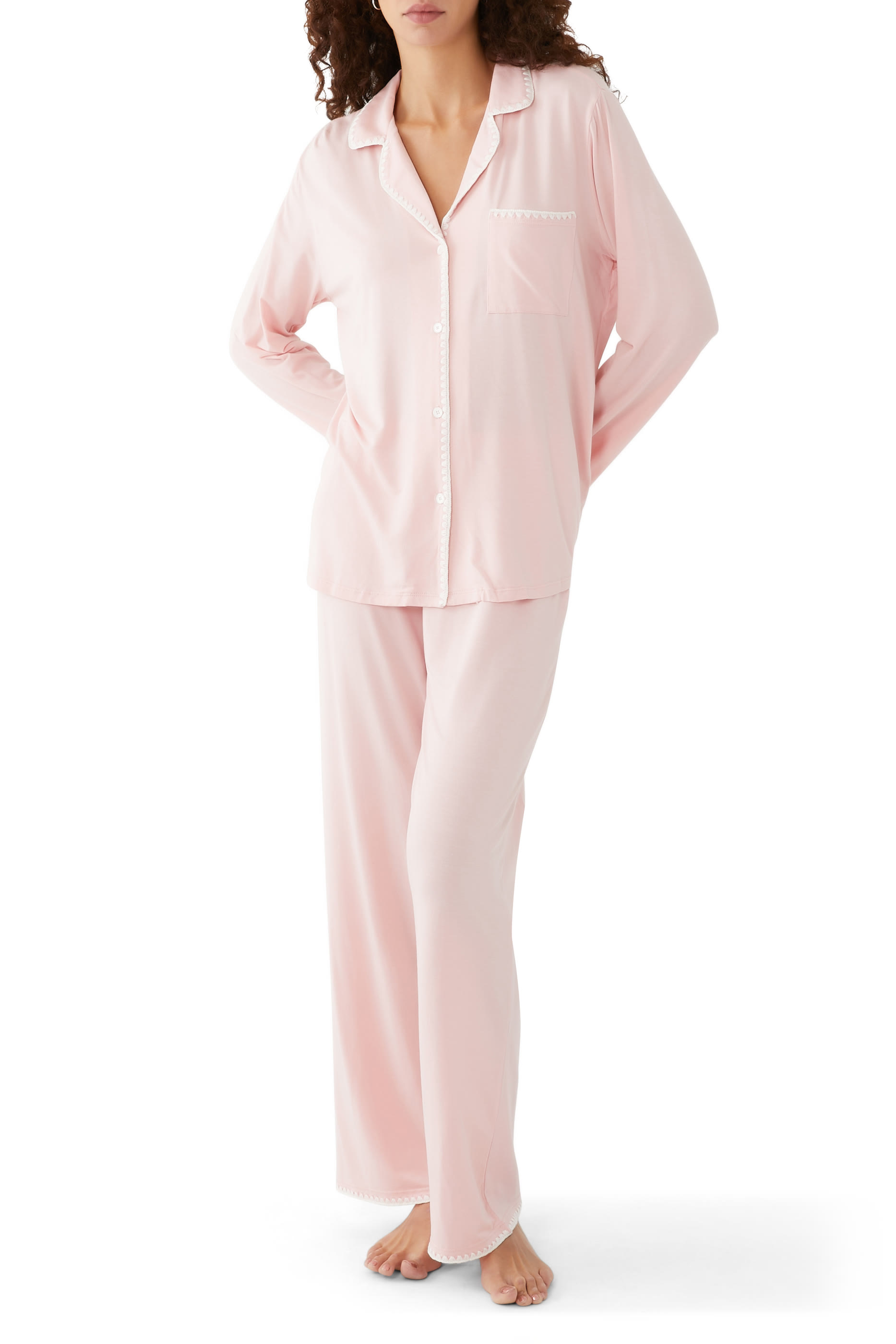 Frida Stitch Long Pyjama Set 