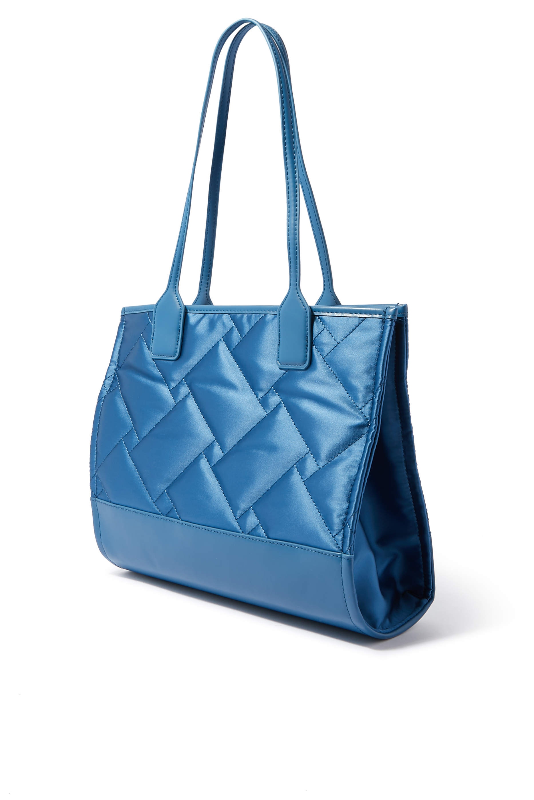 Recycled Nylon Small Square Shopper Tote Bag