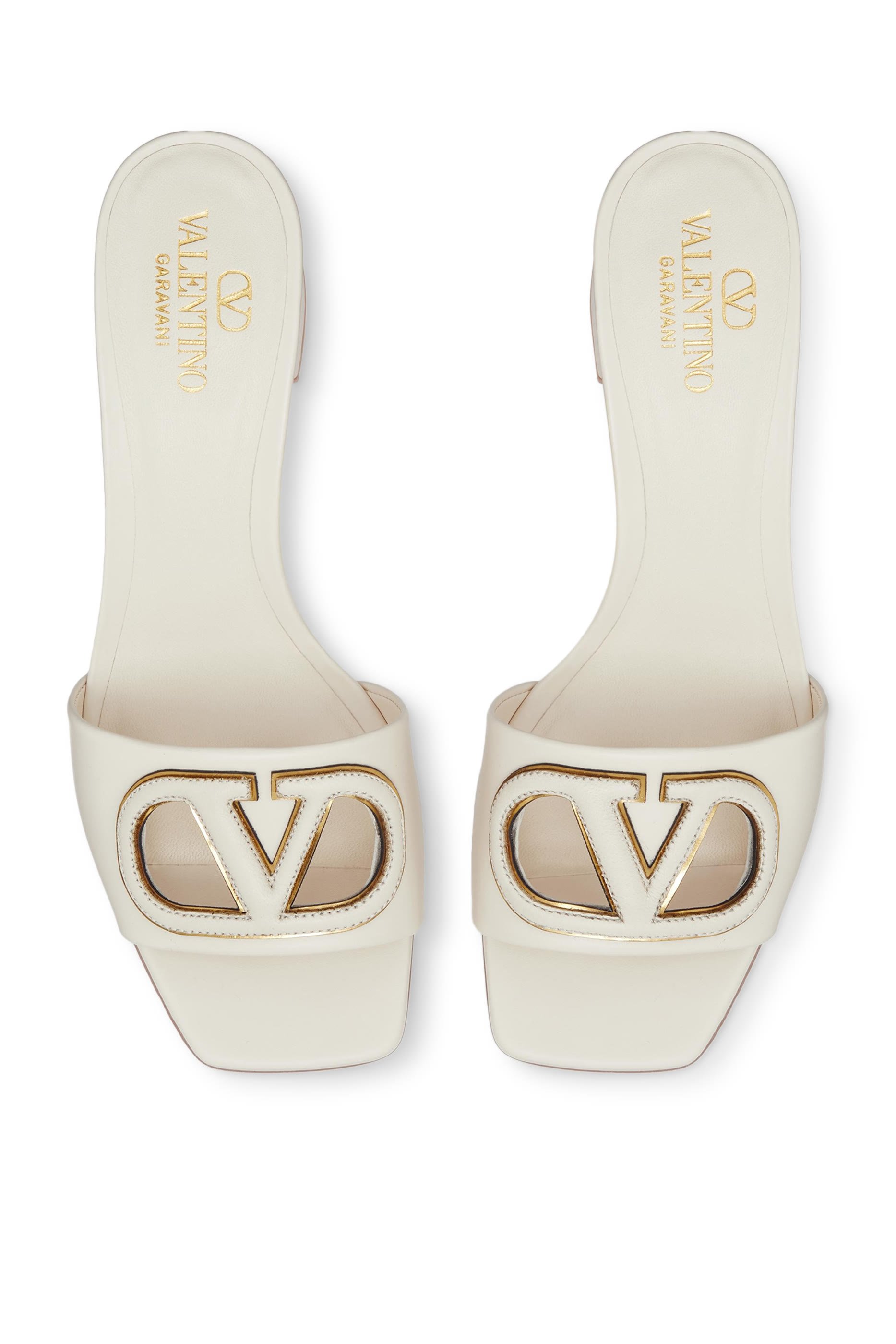 VLogo 70 Cut-Out Heeled Sandals