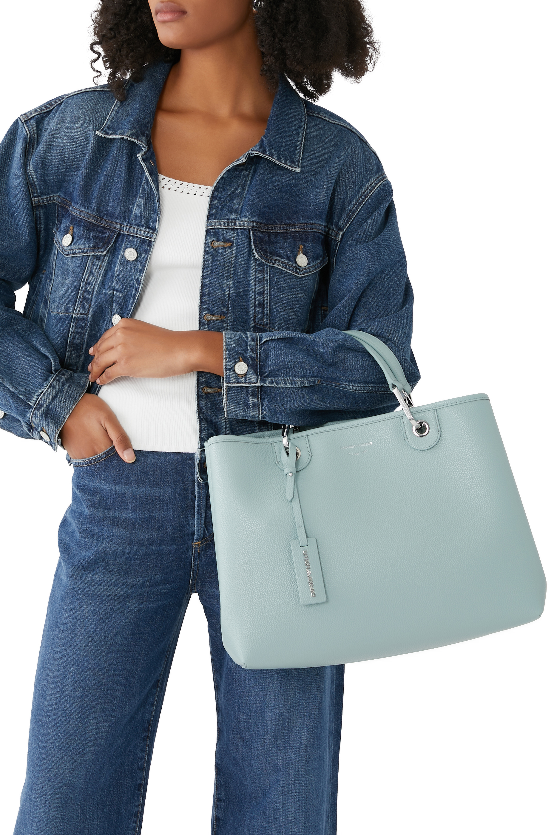 Medium MyEA Shopper Tote Bag Deer Print