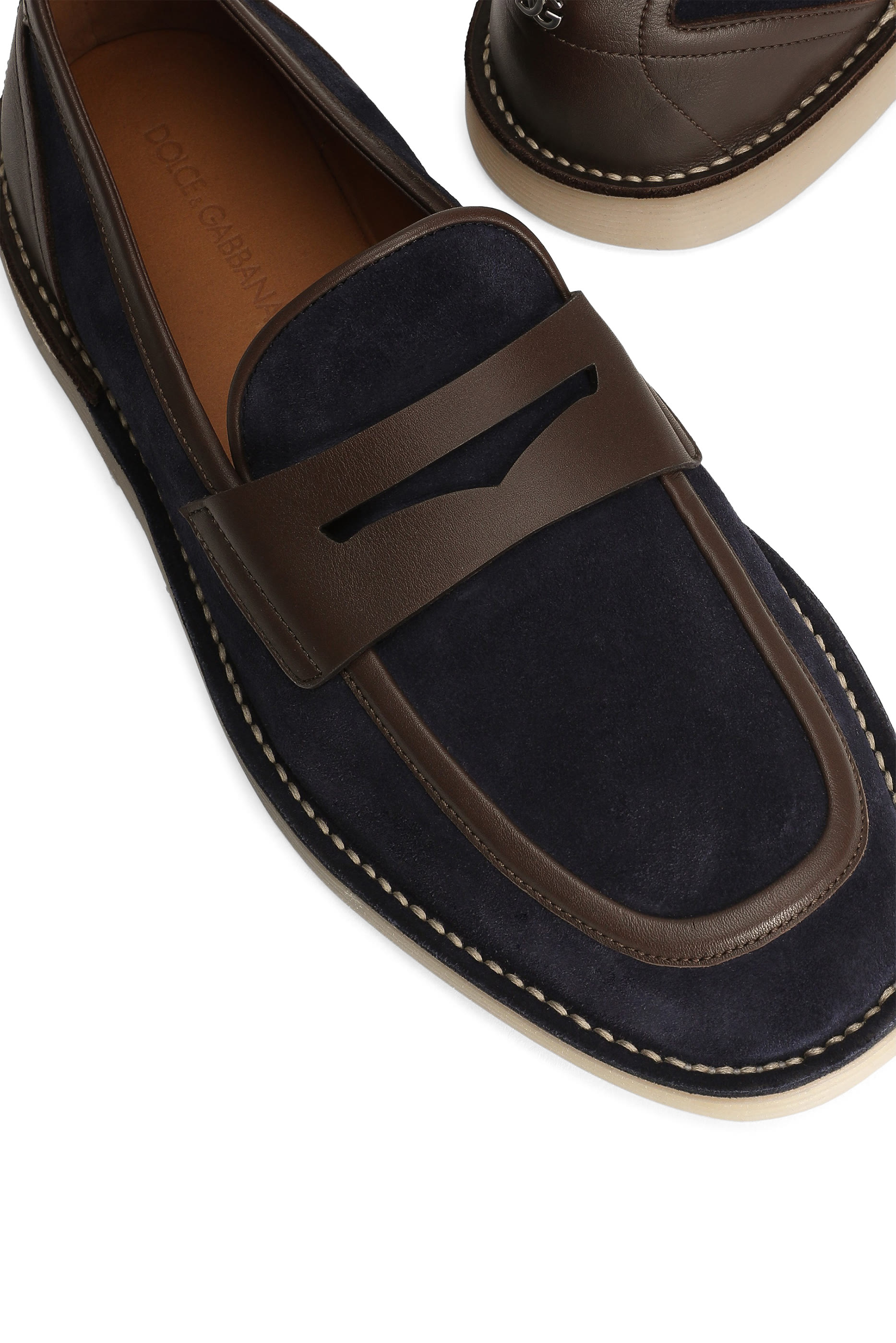 Split Calfskin Slippers