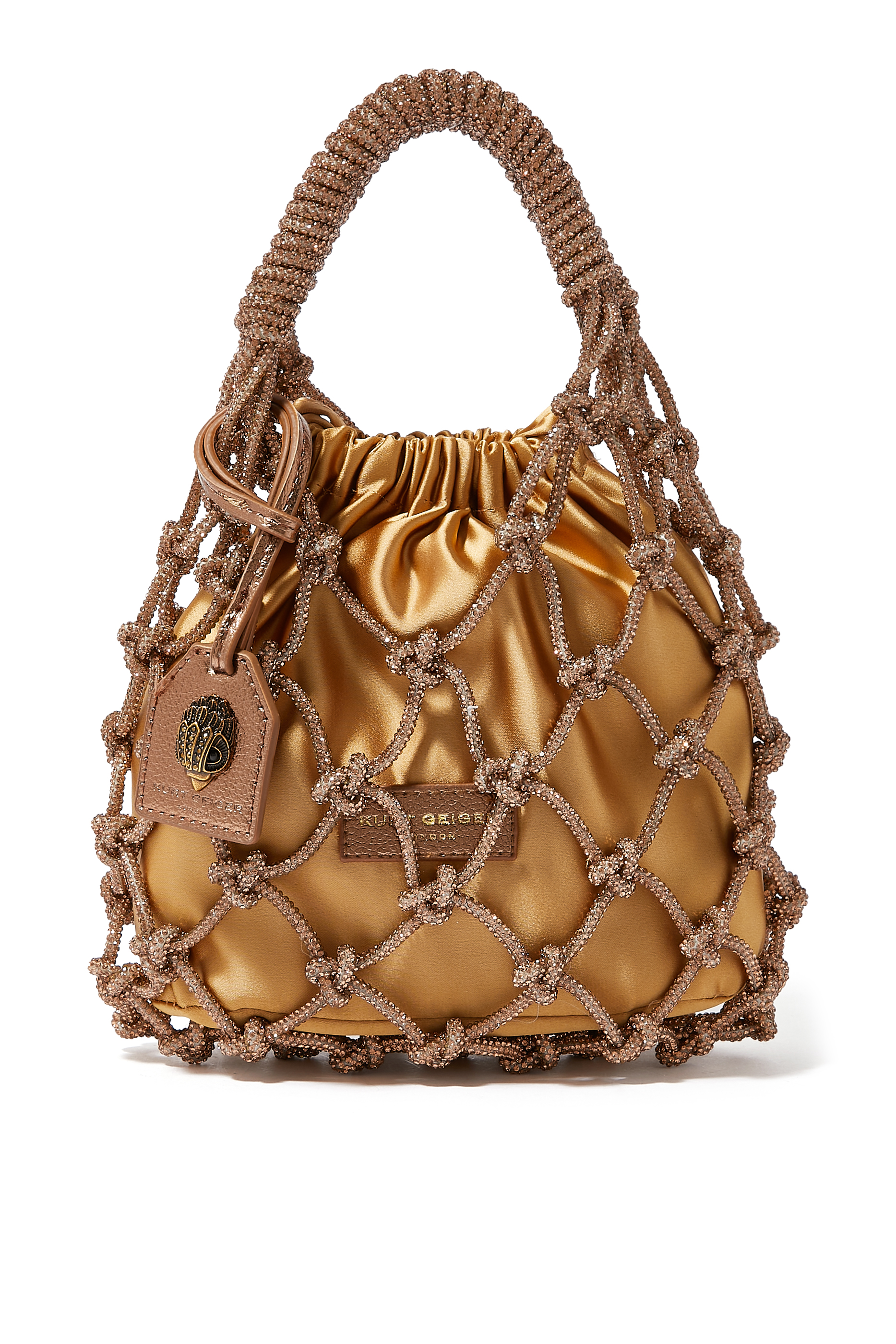 Small Crystal Macramé Bag