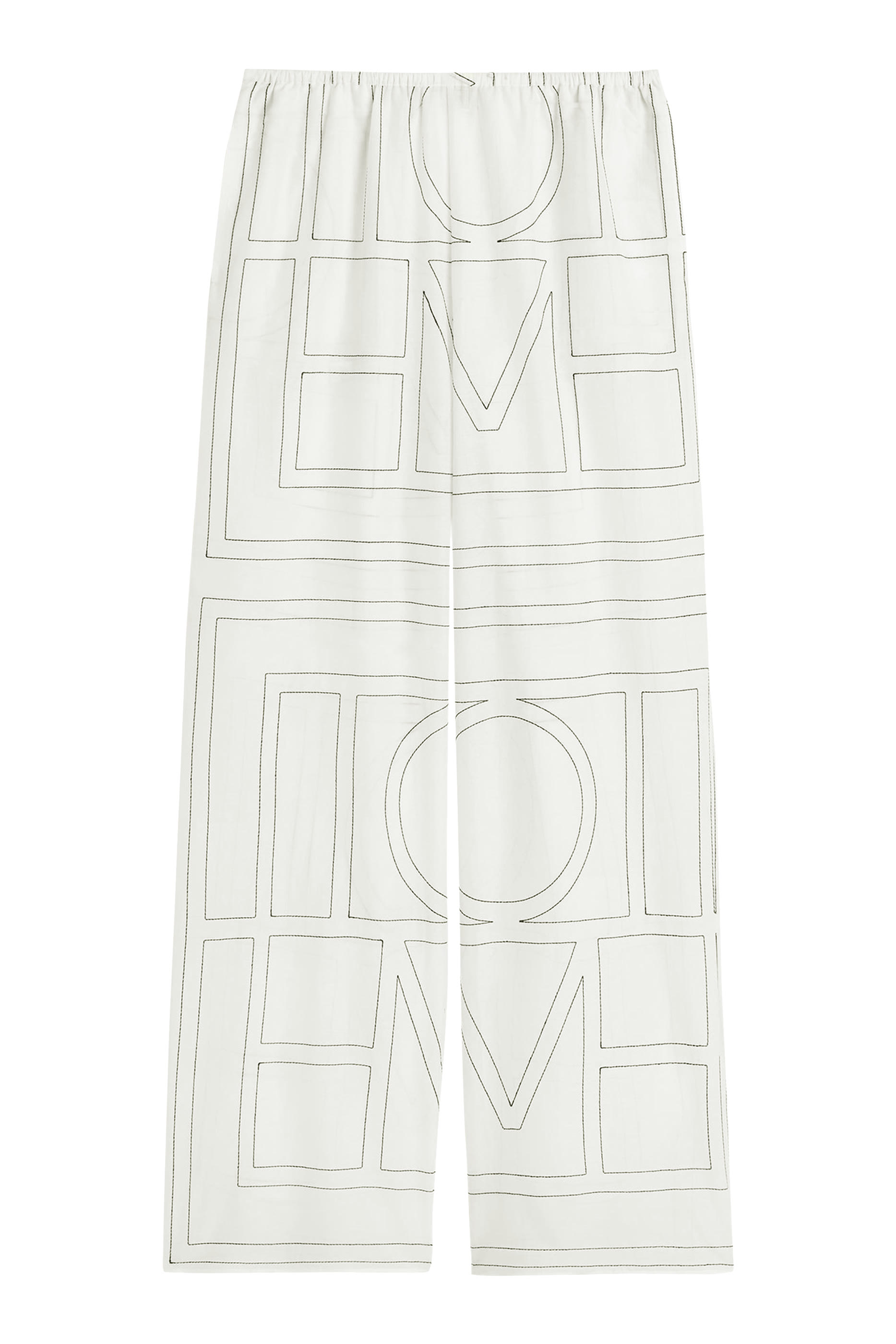 Monogram Cotton PJ Bottom